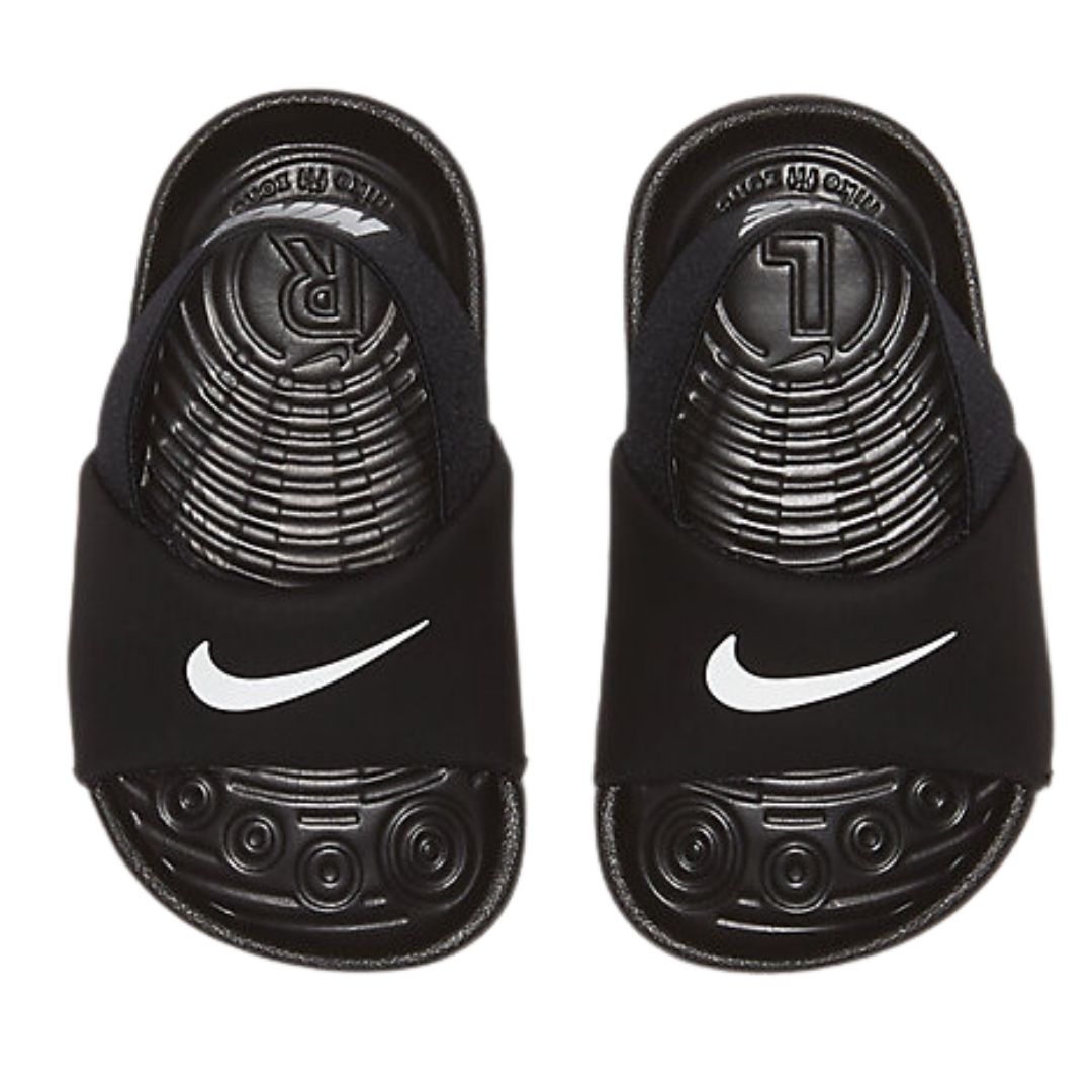 NIKE - Sandales noires avec logo - 19,5