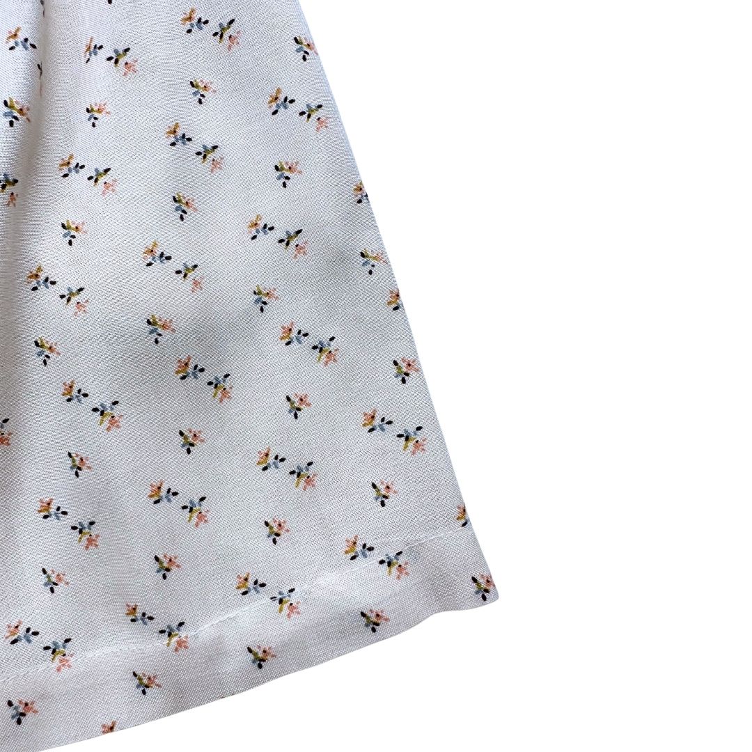 VELVETEEN - Jupe neuve crème à fleurs - 3 ans