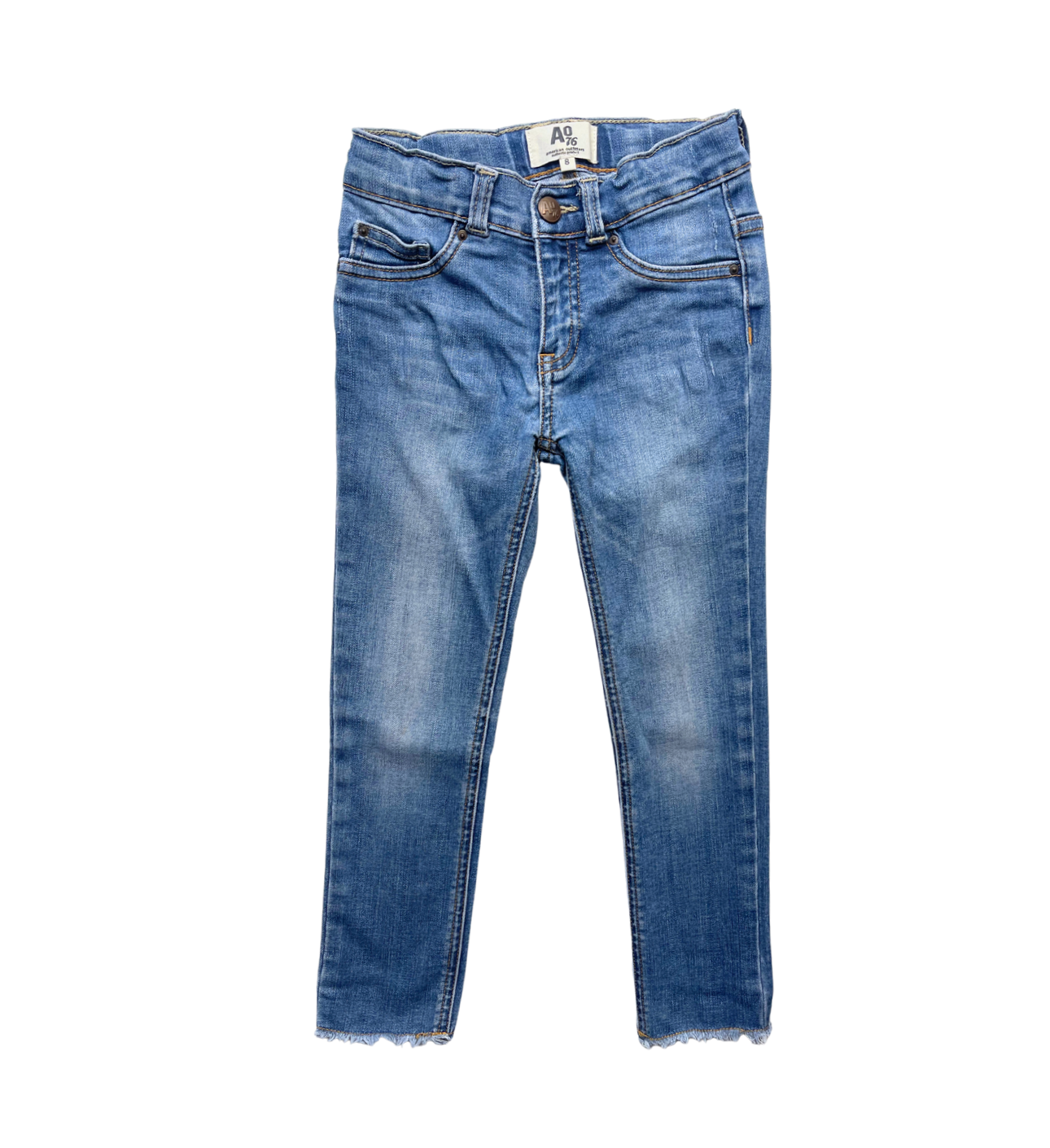 AO76 - Jean slim bleu - 8 ans