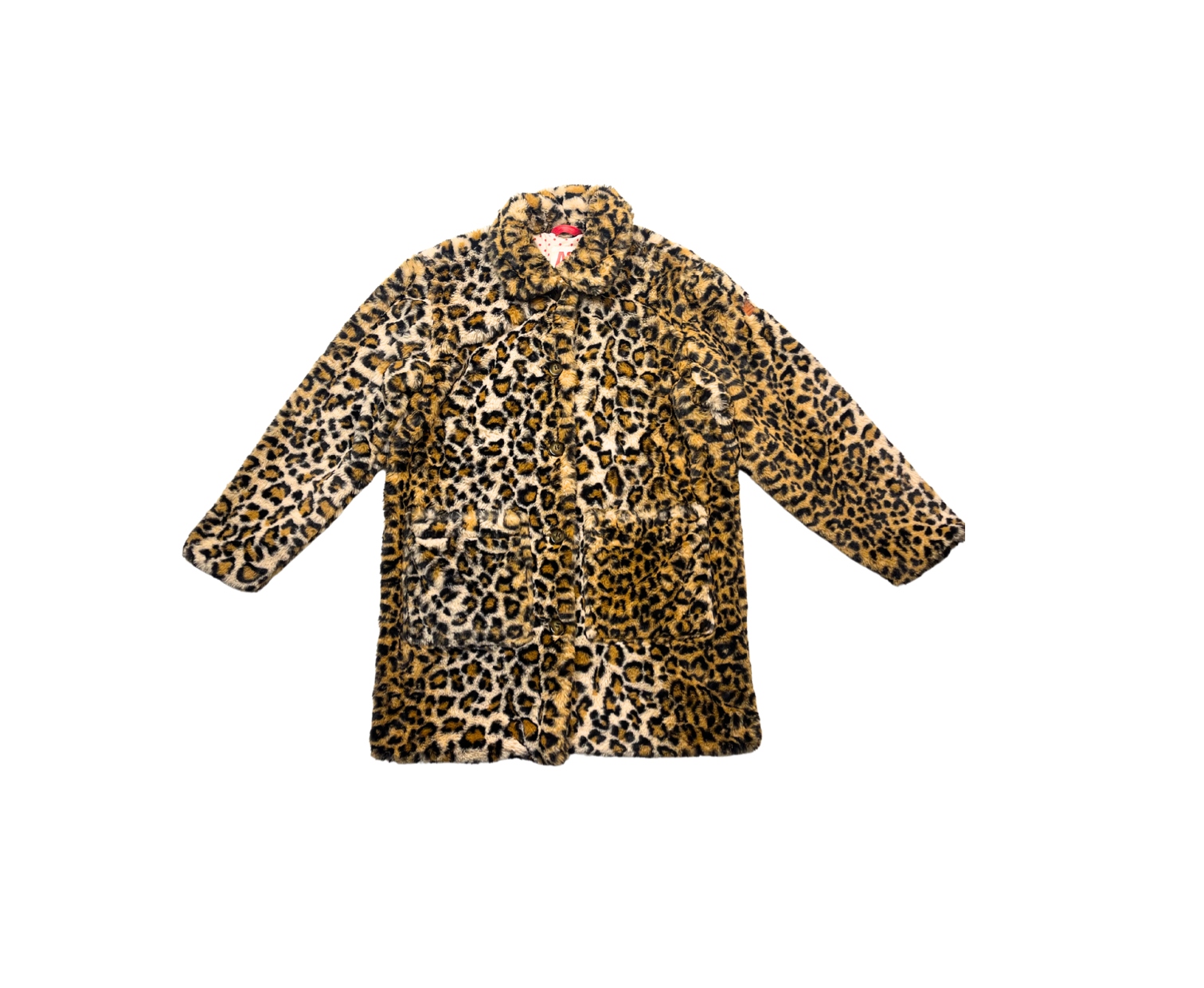 AO76 - Manteau fausse fourrure léopard - 12 ans