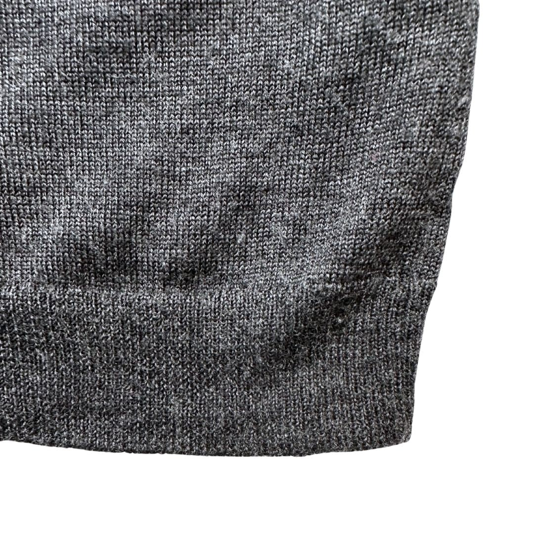 BONPOINT - Cardigan gris en laine - 4 ans