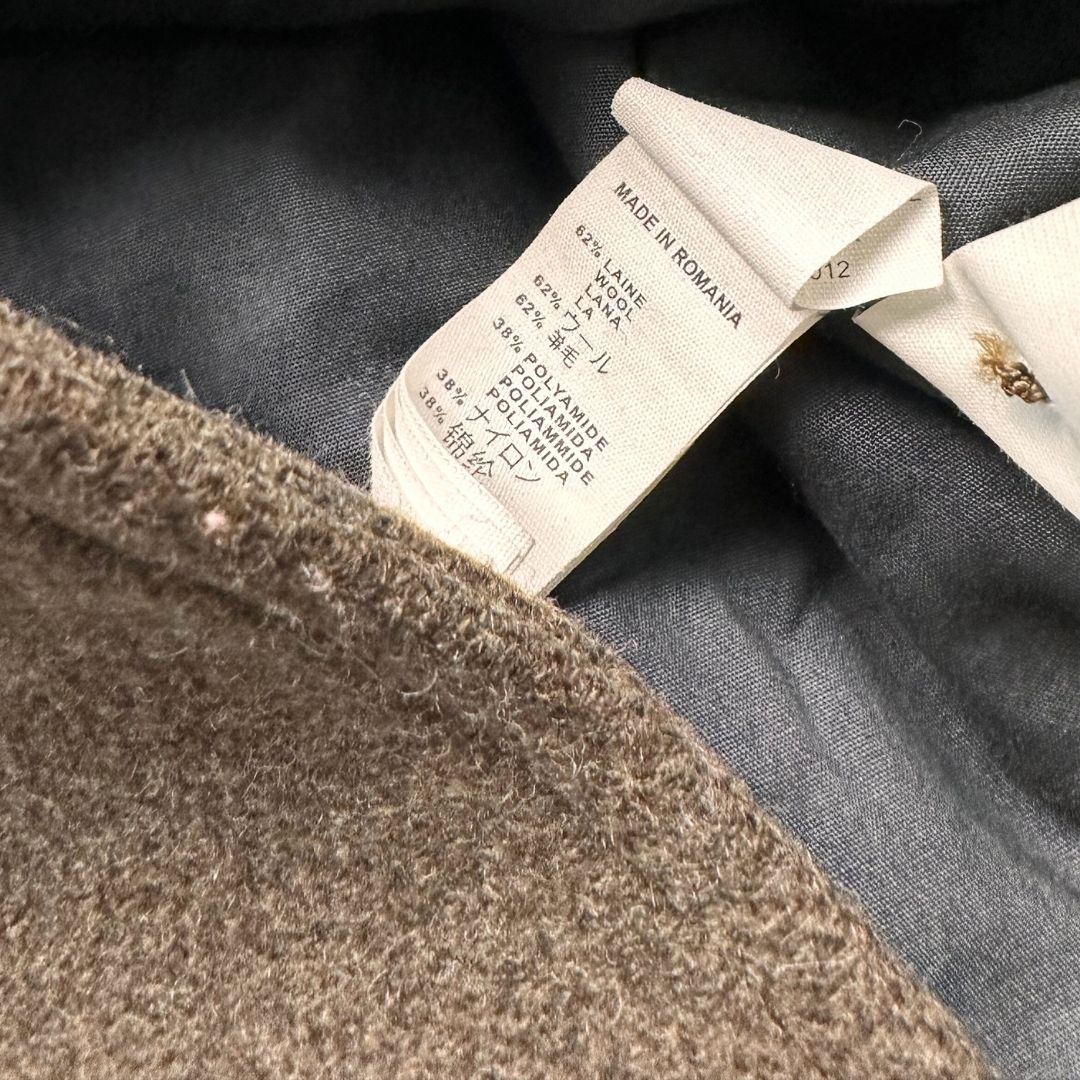 BONPOINT - Manteau en laine marron - 6 ans