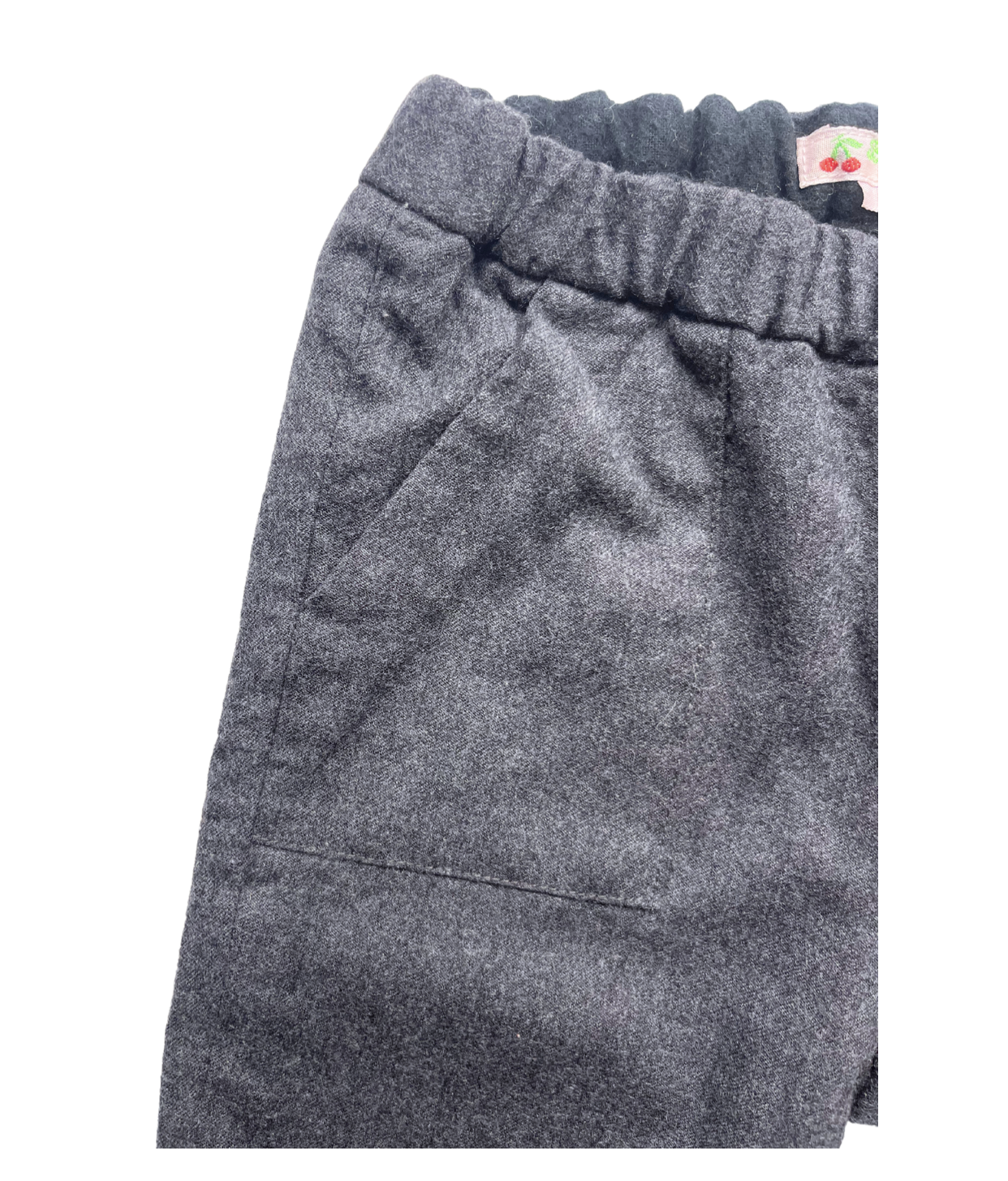 BONPOINT - Pantalon noir en laine - 6 mois