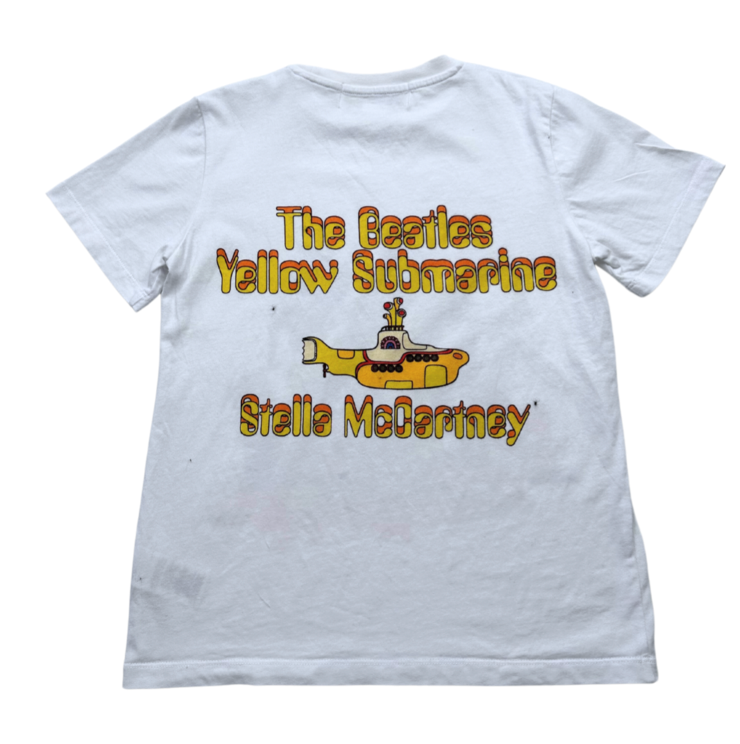 STELLA MCCARTNEY - T-shirt blanc "The Beatles" - 10 ans