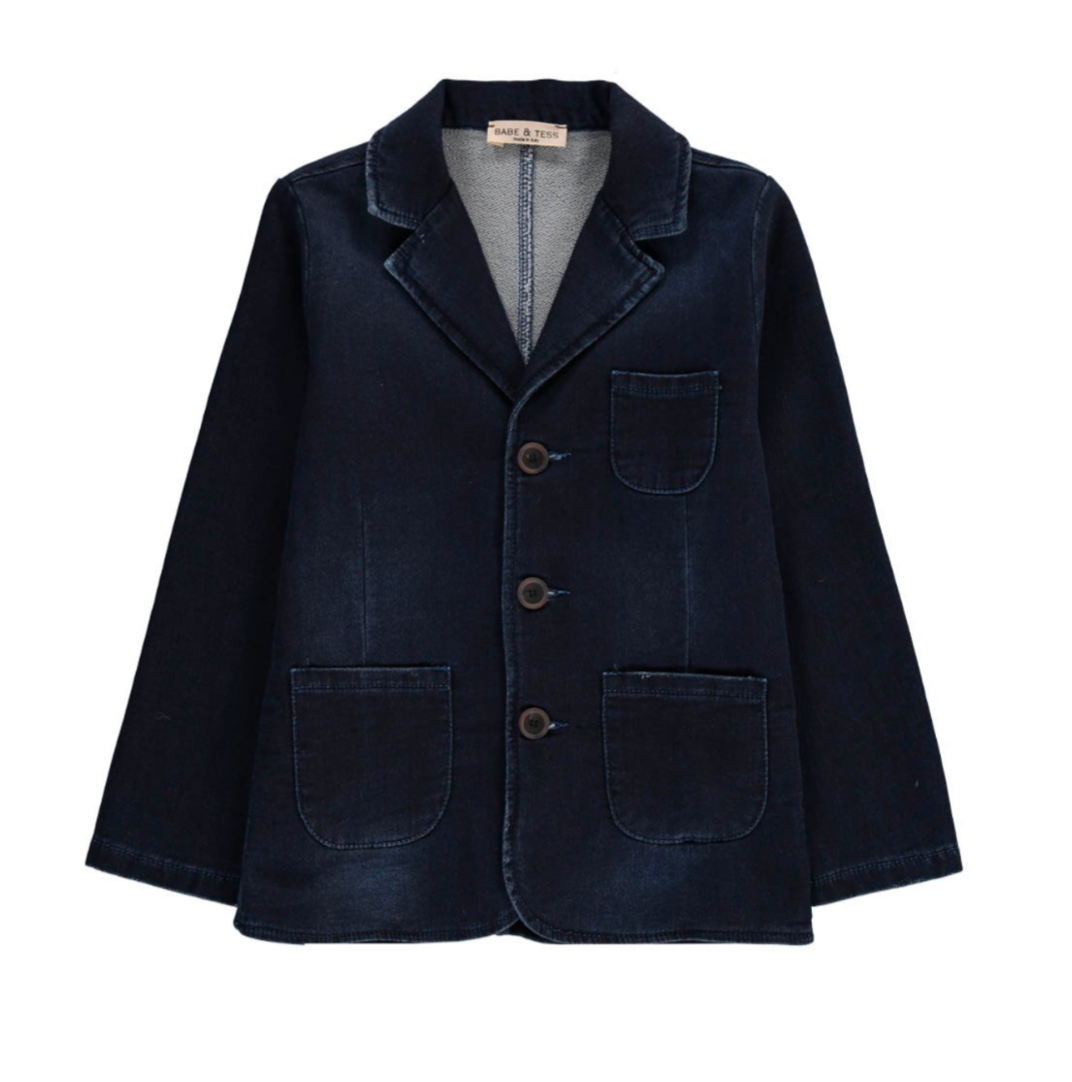 BABE & TESS - Veste jean denim - 10 ans