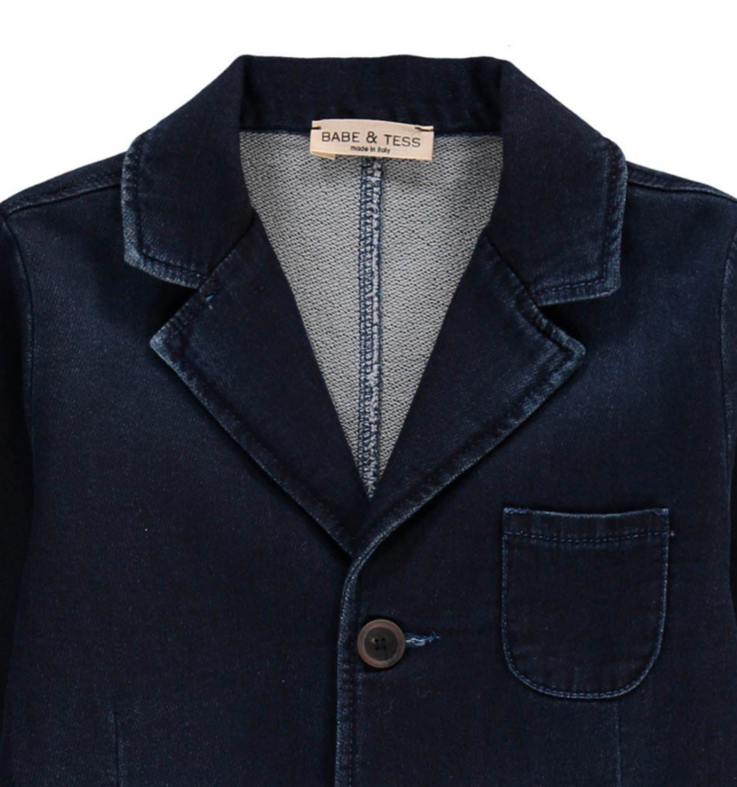 BABE & TESS - Veste jean denim - 10 ans