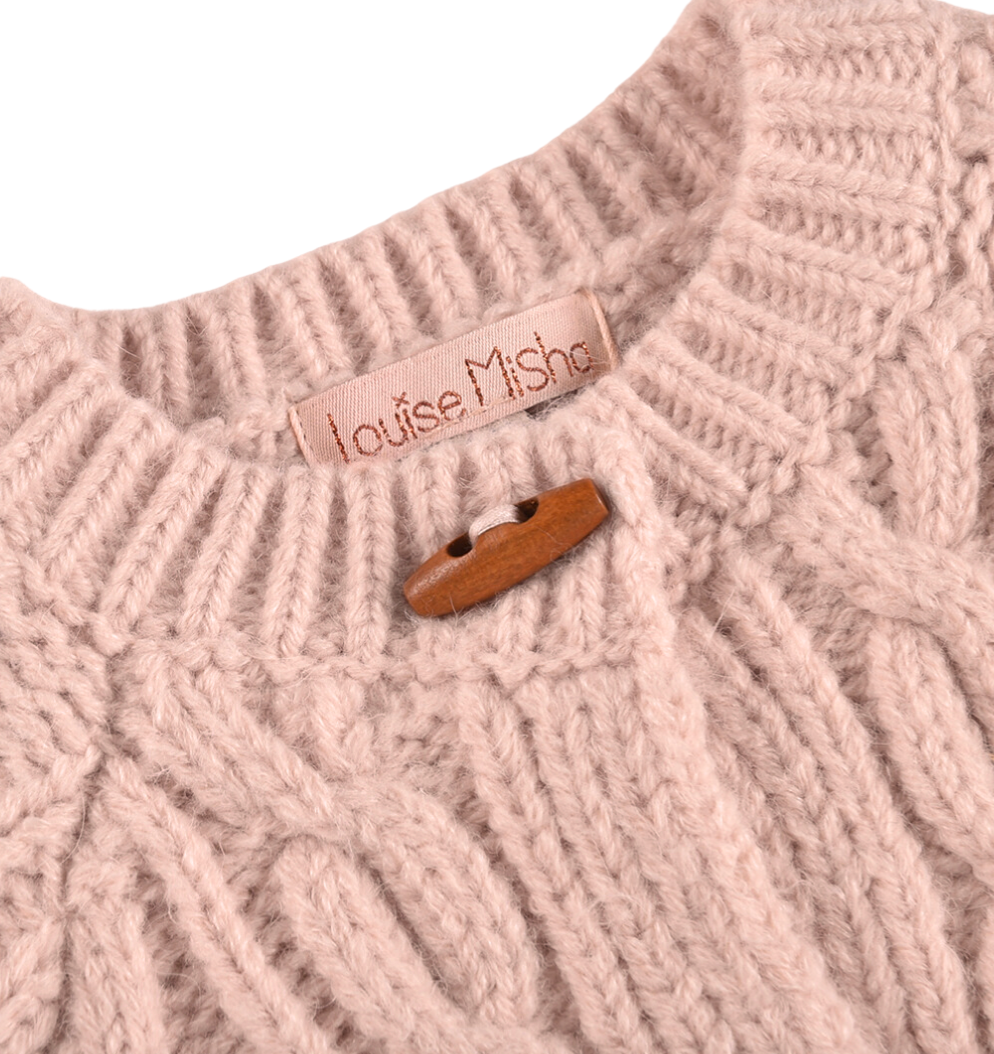 LOUISE MISHA - Rosa Wollcardigan - 10 Jahre