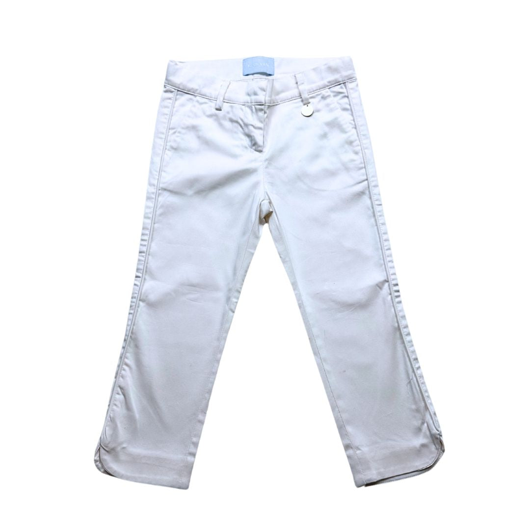 LANVIN - Pantalon blanc - 4 ans