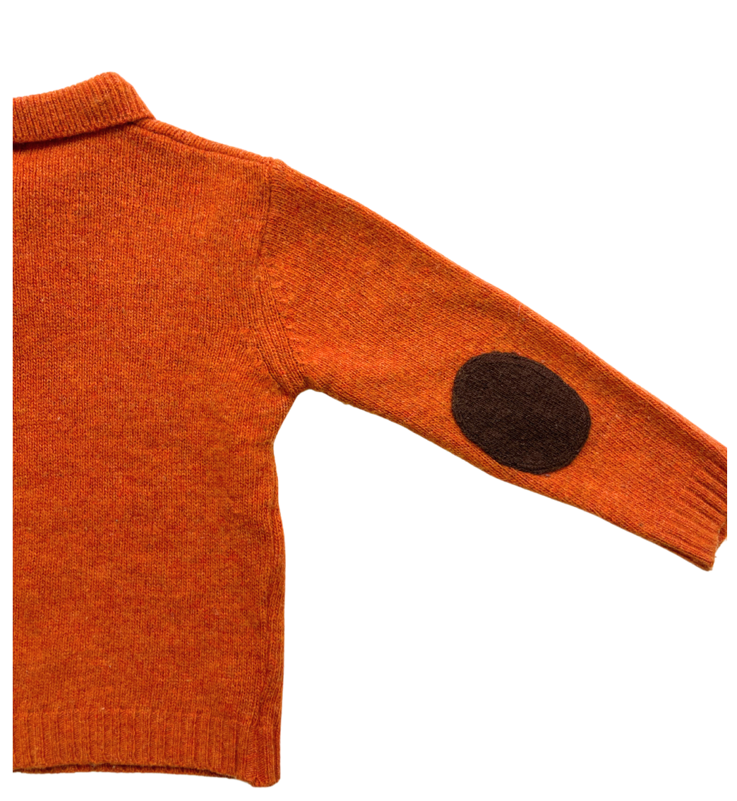 LA COQUETA - Orange wool sweater - 2 years