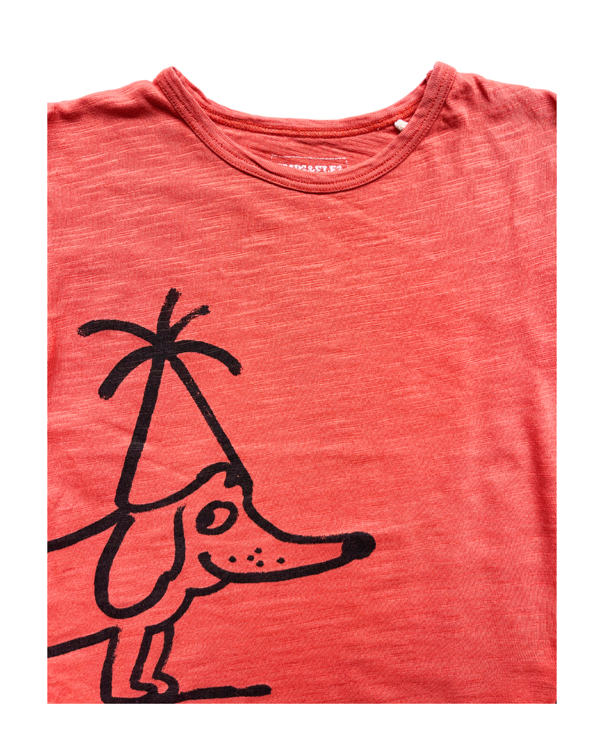 IMP’S & ELF’S - T-shirt rouge motif chien - 3 ans