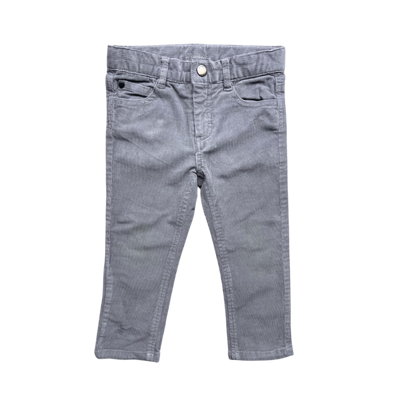 JACADI - Pantalon en velours gris - 2 ans