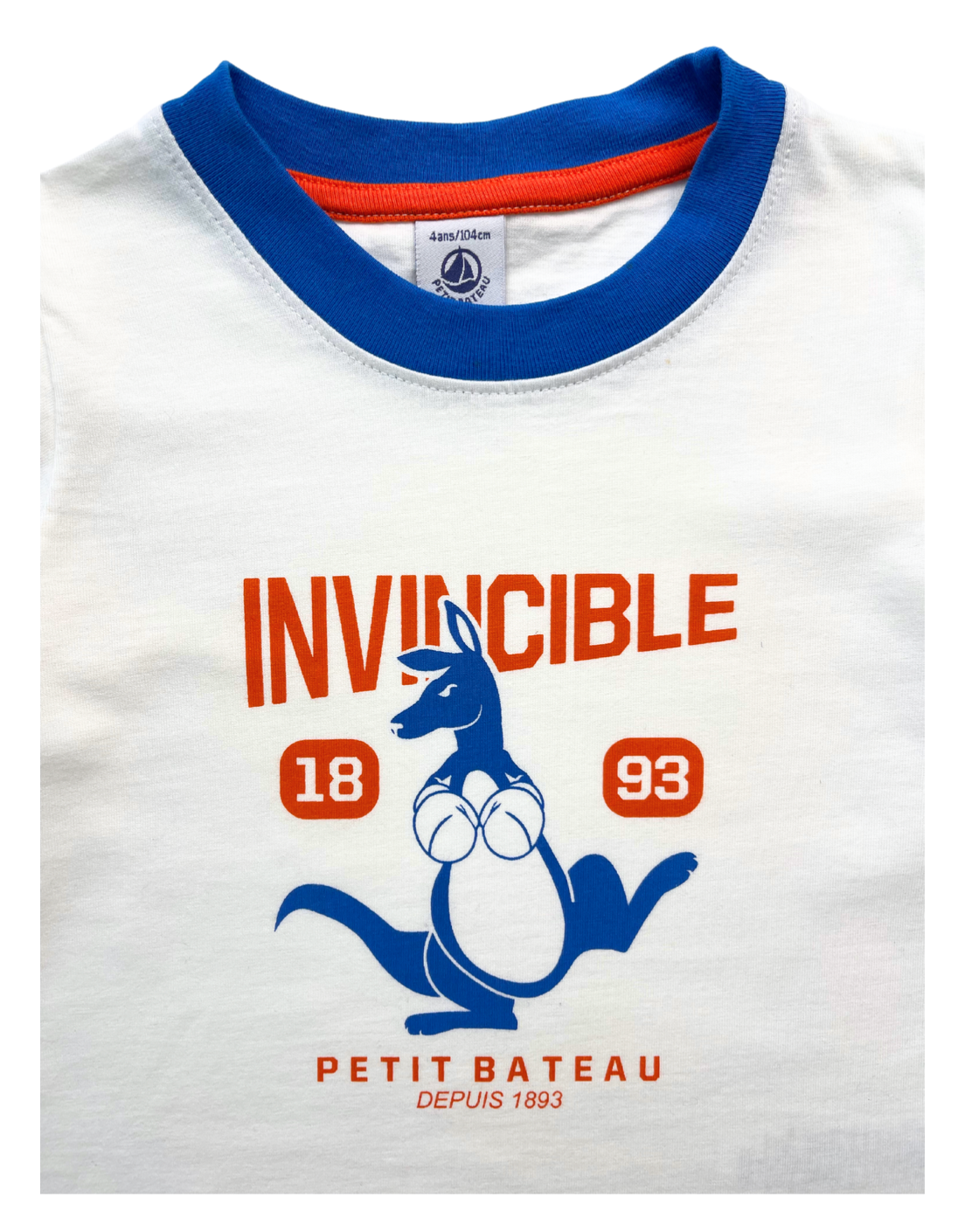 PETIT BATEAU - T-shirt kaki manches courtes « Ma fabuleuse vie d’aventurier » - 4 ans