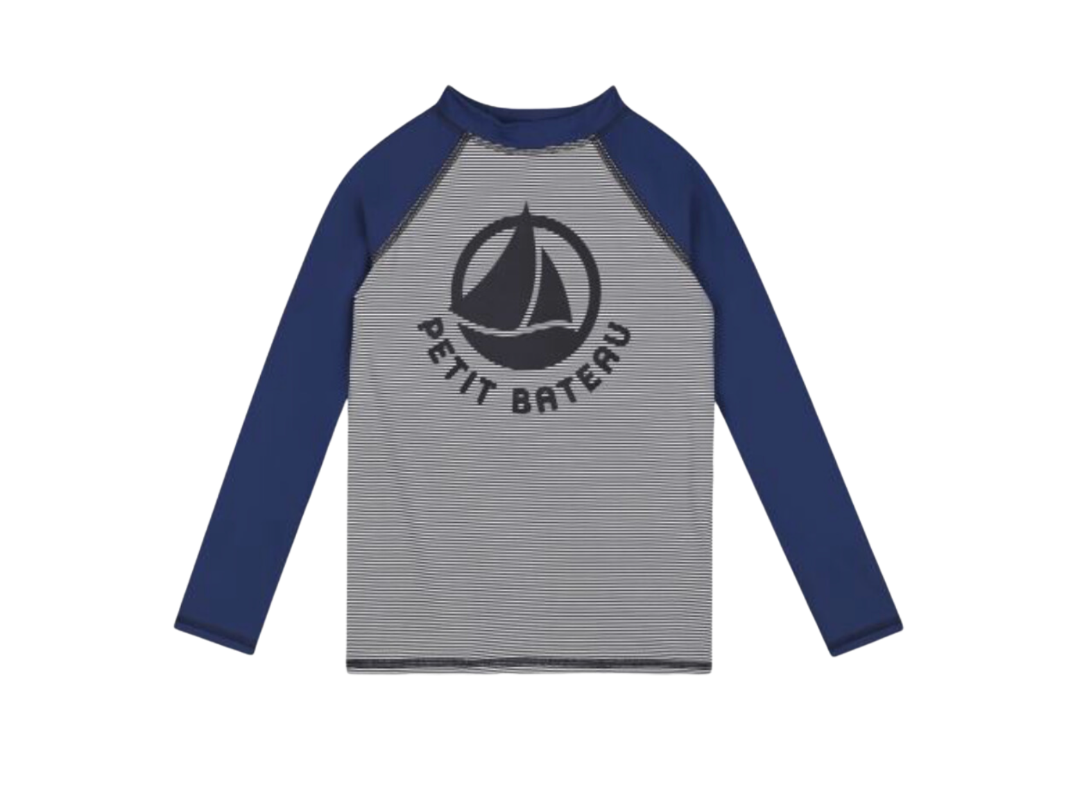 PETIT BATEAU - T-shirt anti UV bleu marine - 4 ans