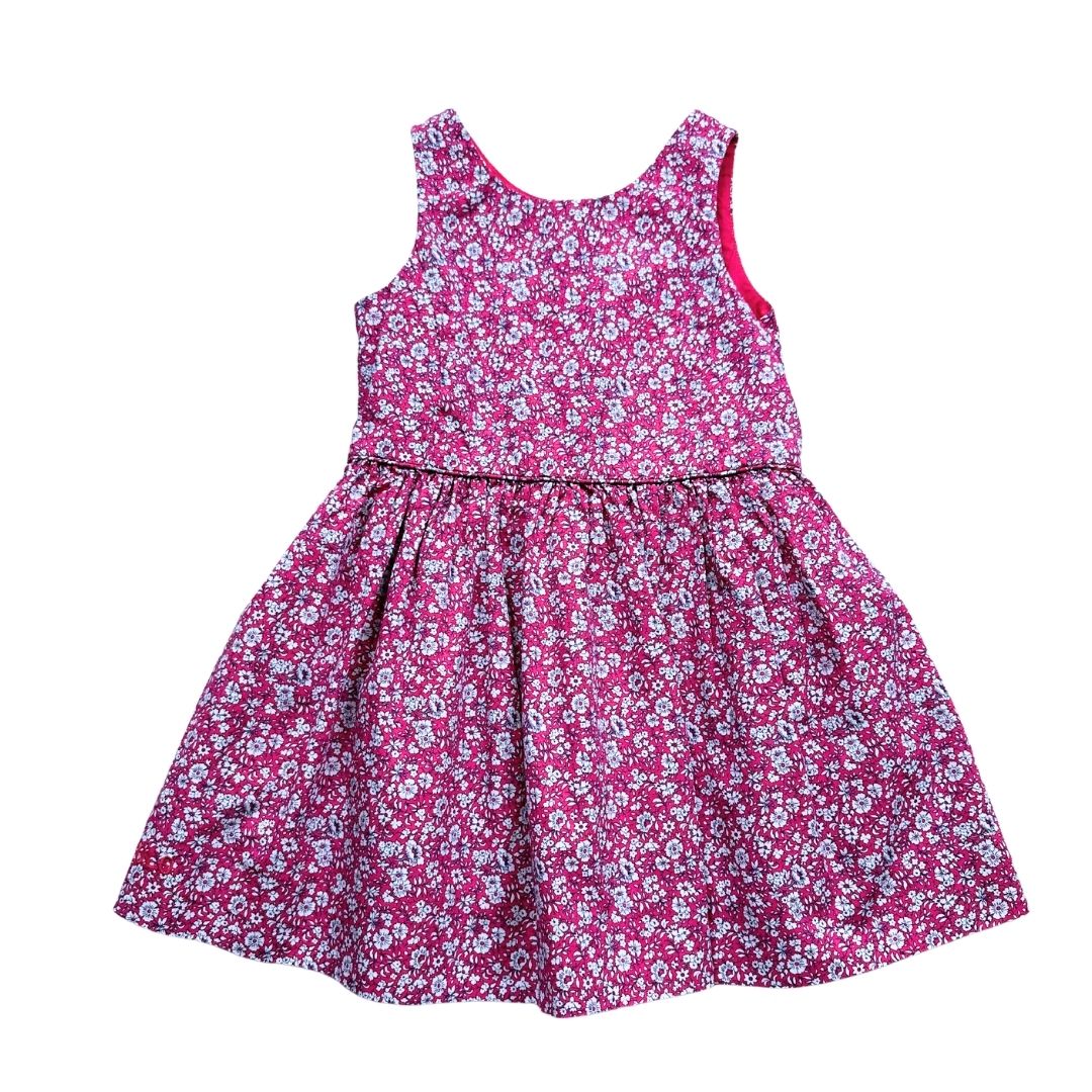 RALPH LAUREN - Rosa Kleid mit Blumenmuster - 2 Jahre