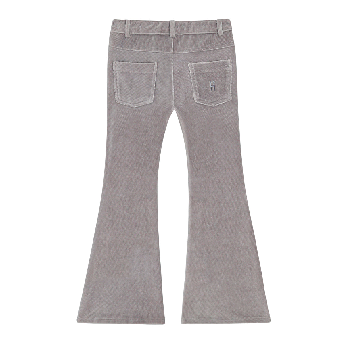 LITTLE HEDONIST - Pantalon neuf en velours côtelé gris - 2 ans