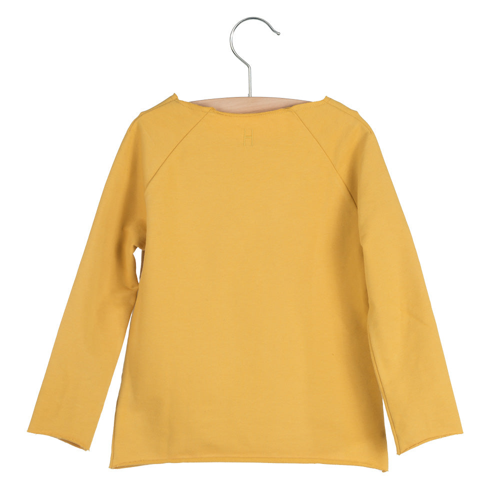 LITTLE HEDONIST - T-shirt à manches longues jaune neuf - 3 mois