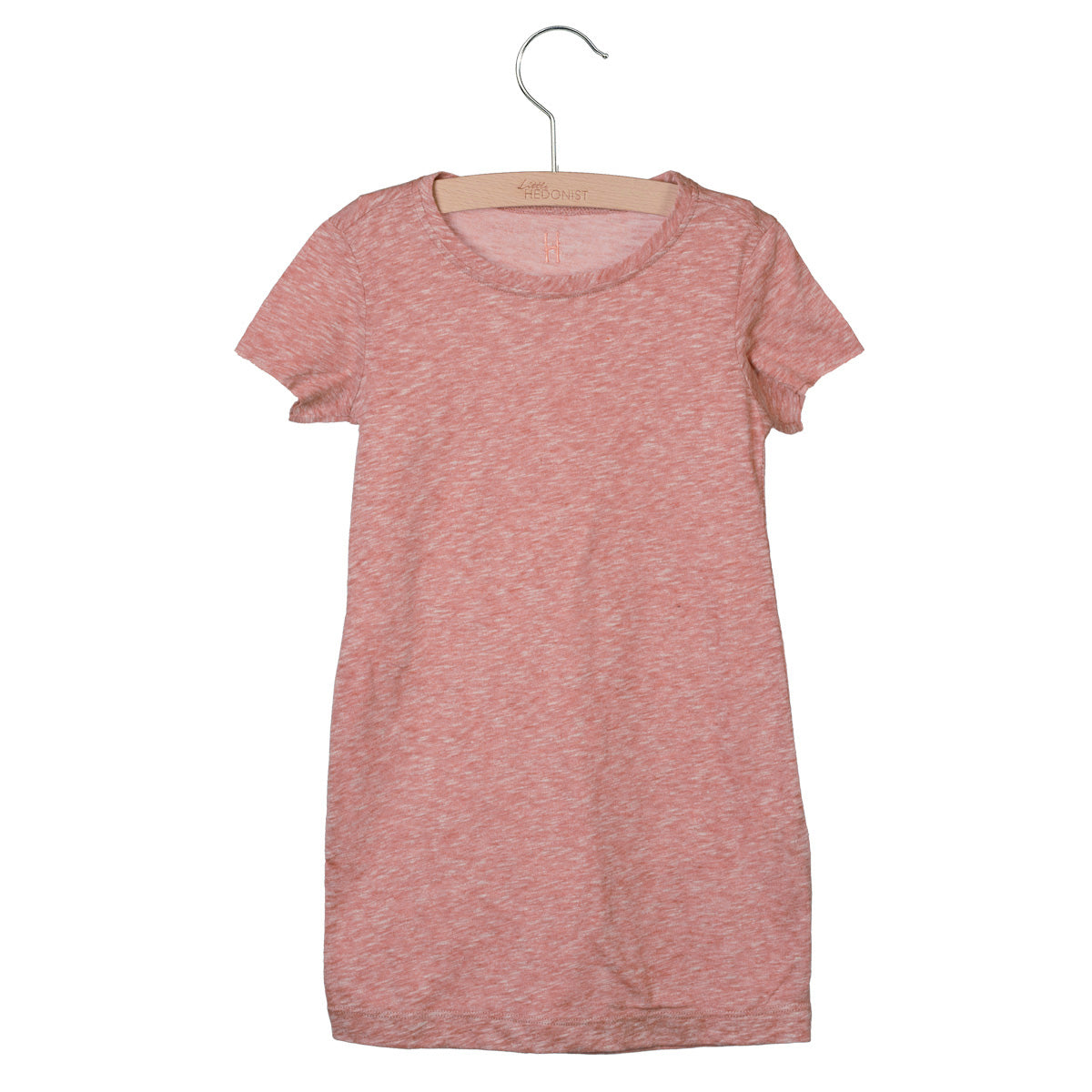 LITTLE HEDONIST - Robe t-shirt rose neuve - 2 ans