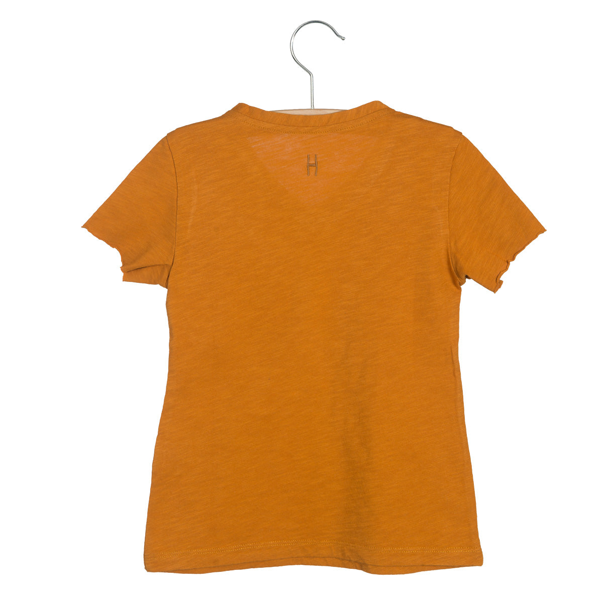 LITTLE HEDONIST - T-shirt à manches courtes marron neuf - 12 mois