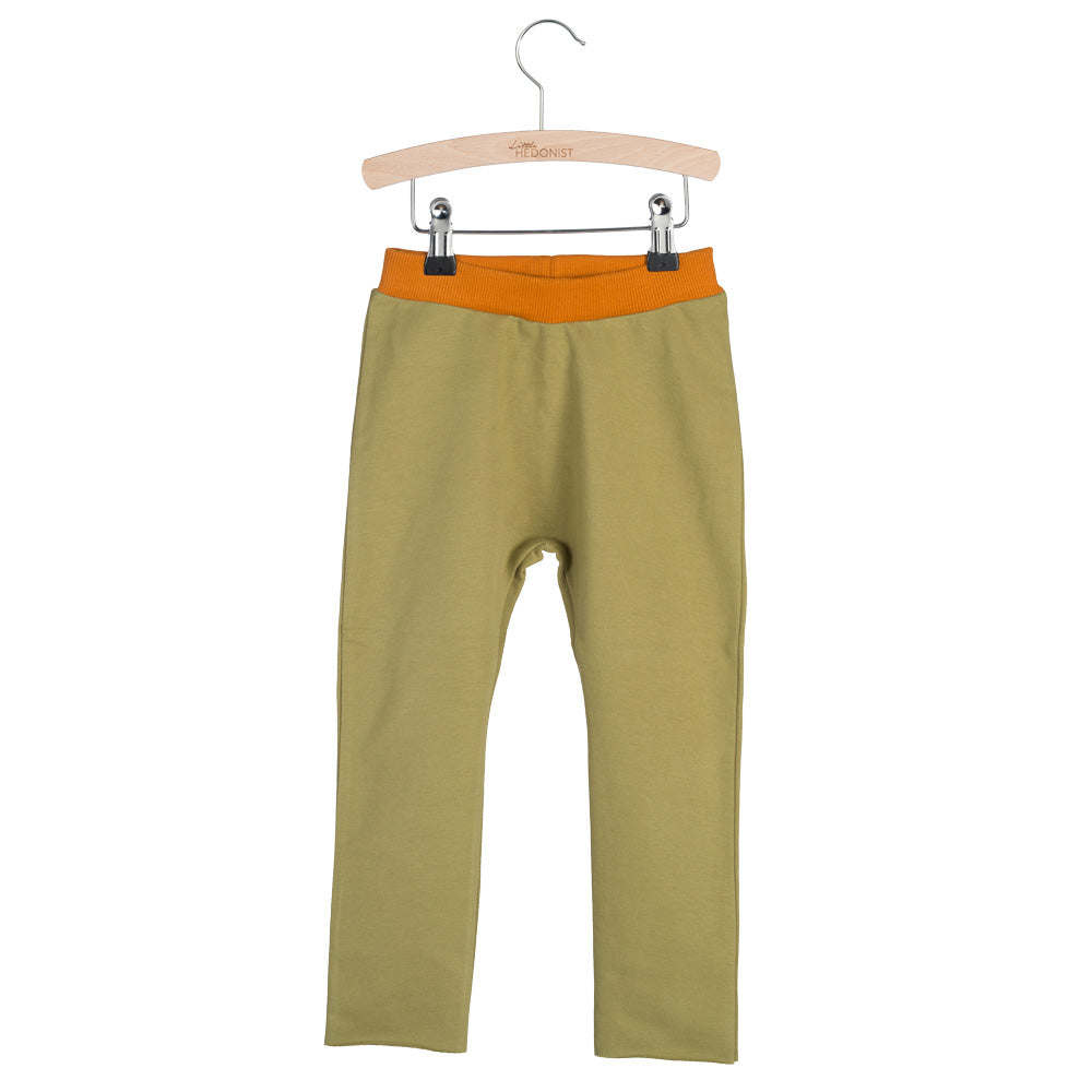 LITTLE HEDONIST -  Pantalon vert et marron neuf - 12 mois
