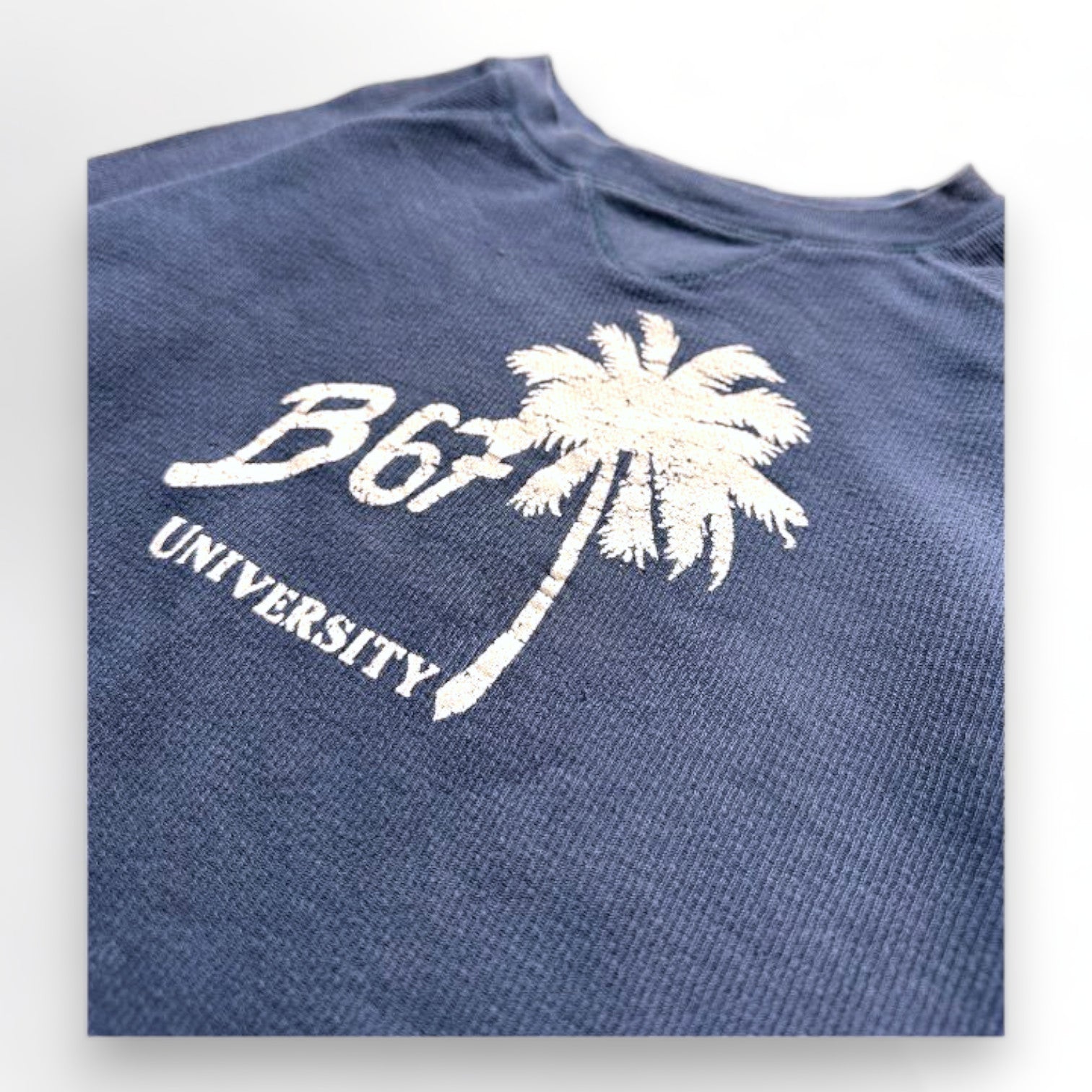 BONPOINT - T-shirt à manches longues bleu avec imprimé - 6 ans