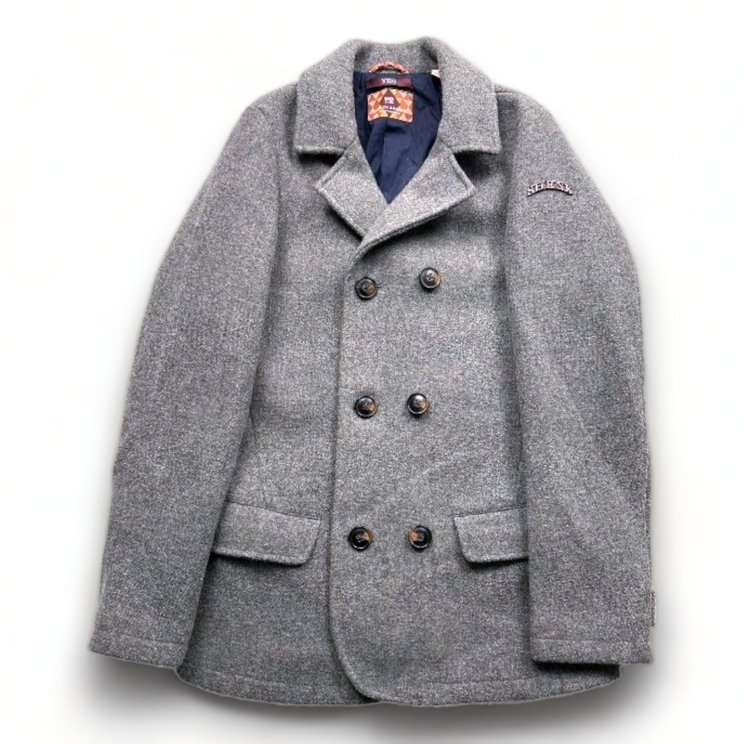 SCOTCH SHRUNK - Manteau gris en laine - 14 ans