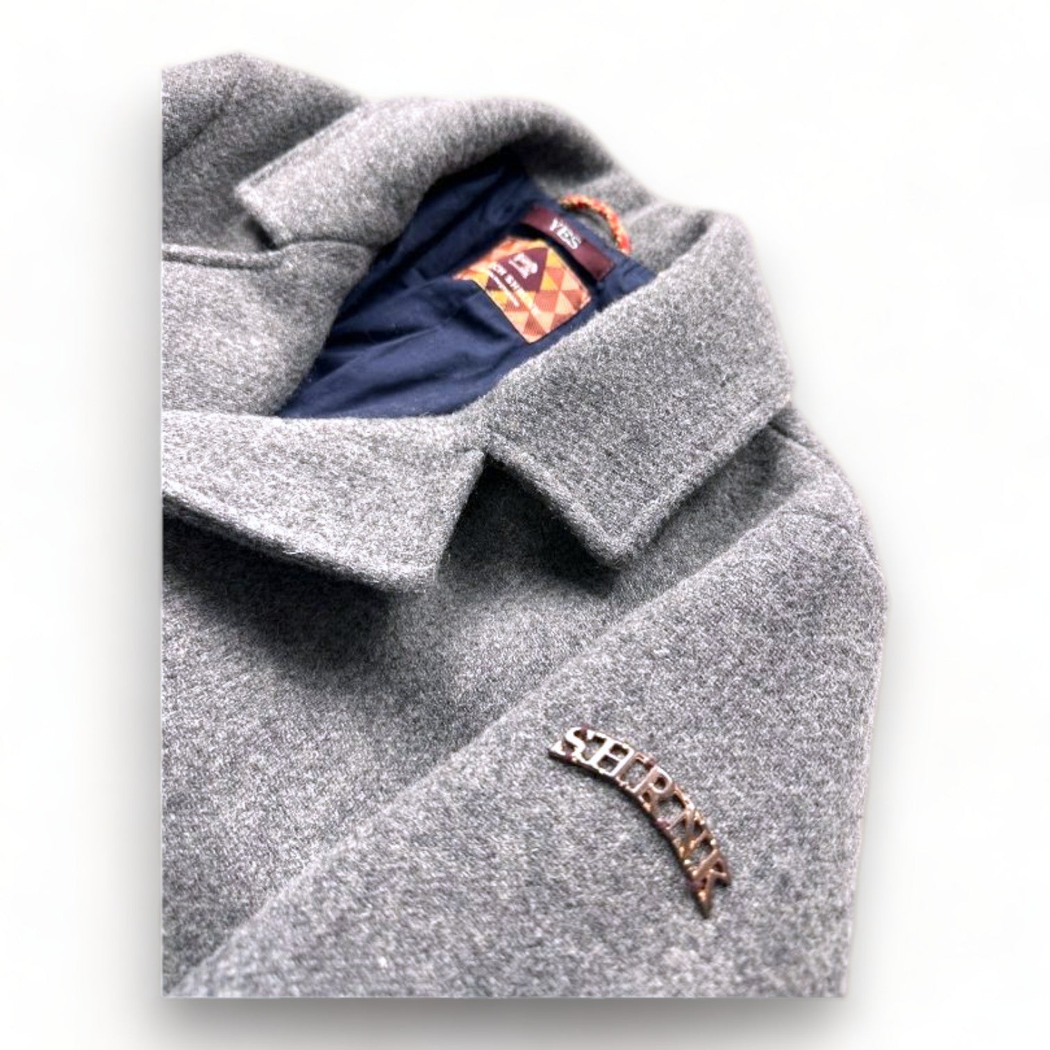 SCOTCH SHRUNK - Manteau gris en laine - 14 ans