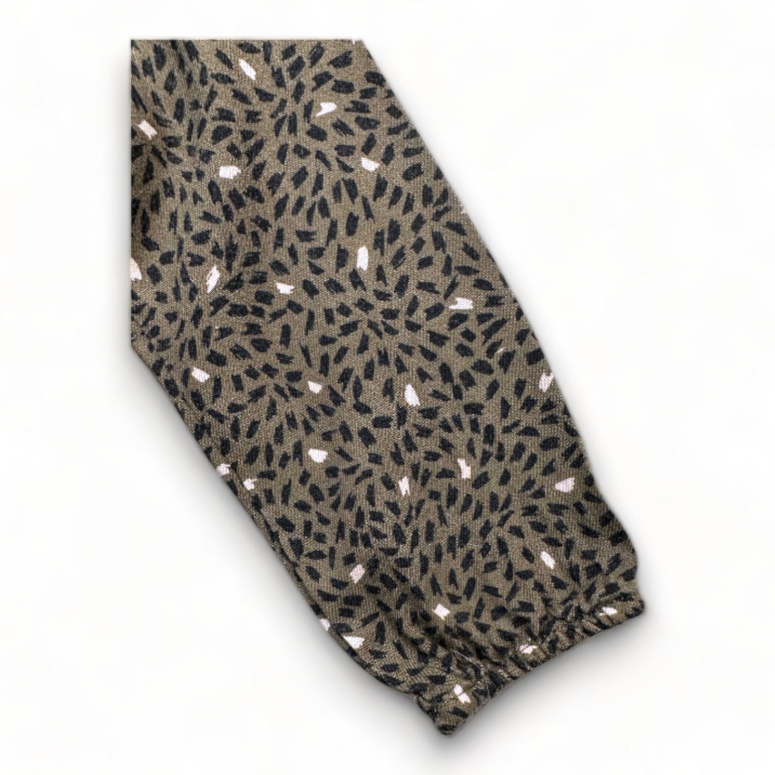 IKKS - Robe verte avec motifs noir et rose - 2 ans