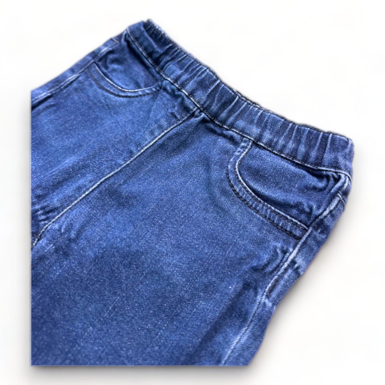 PETIT BATEAU - Pantalon en jean bleu - 3 ans