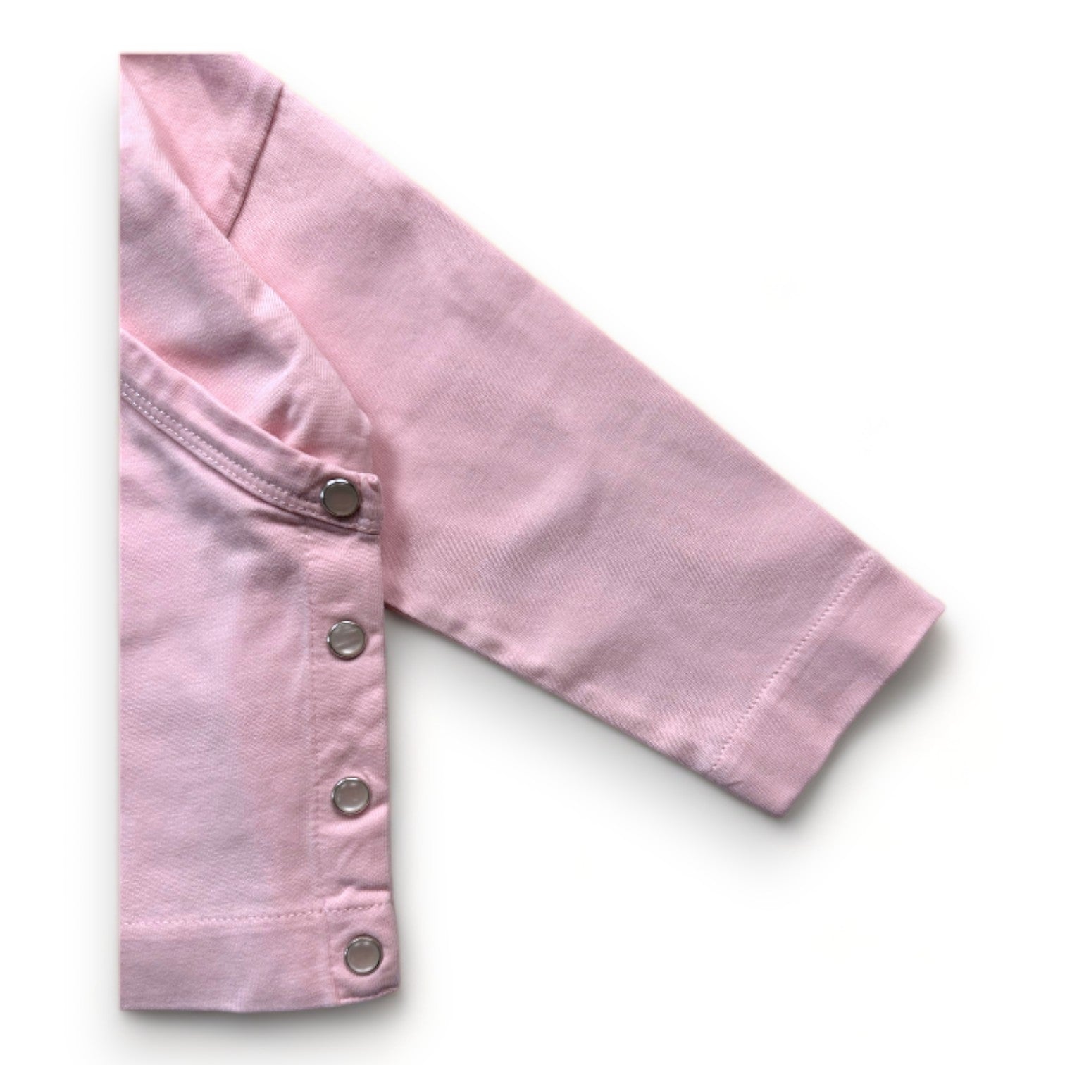 AGNÈS B - T-shirt à manches longues rose - 12 mois
