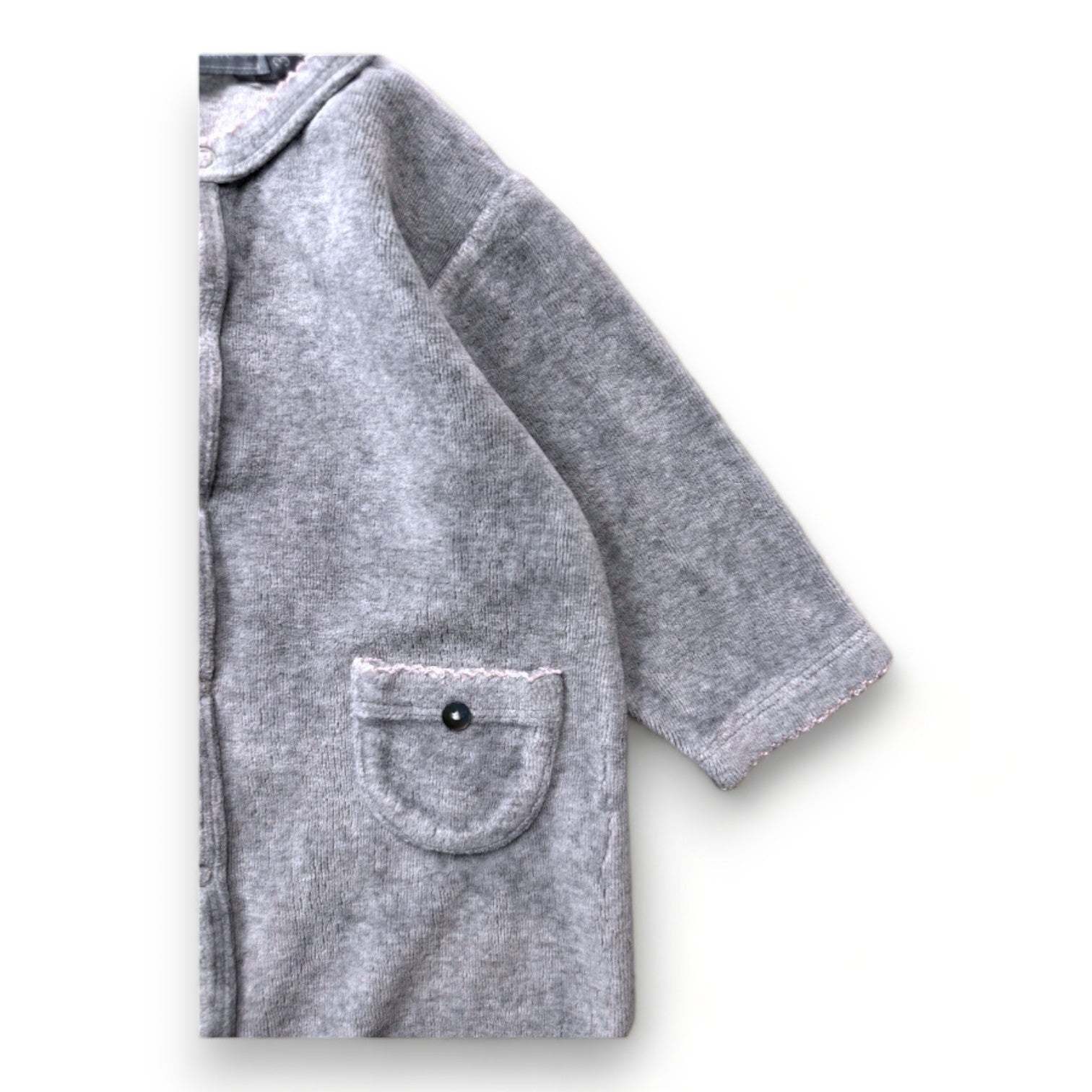CARAMEL AU SUCRE - Pyjama gris - 3 mois