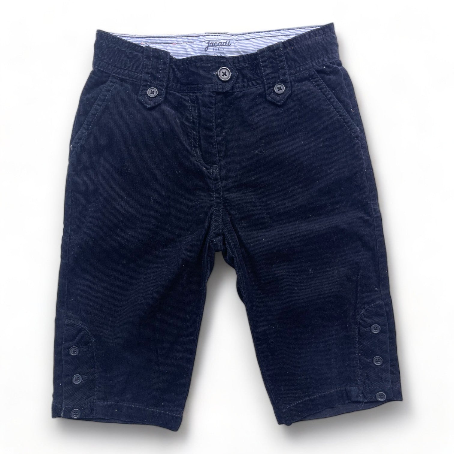 JACADI - Pantalon en velours bleu marine - 5 ans