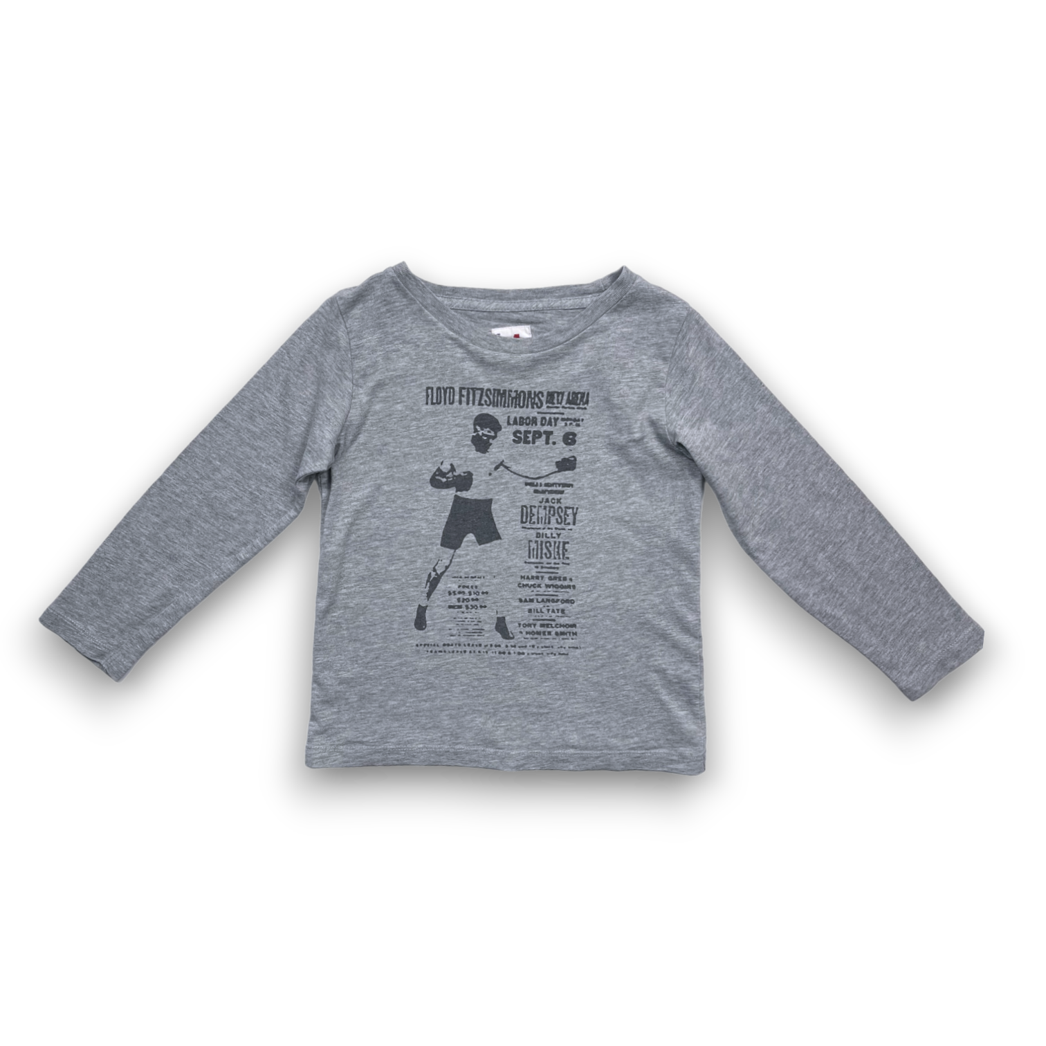 BELLEROSE - T-shirt gris à motif - 4 ans
