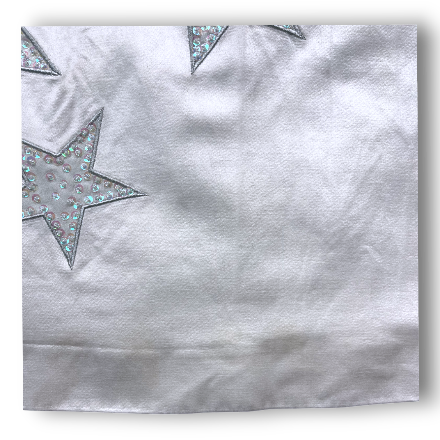LITTLE MARC JACOBS - Robe blanche à étoiles à strass - 6 ans