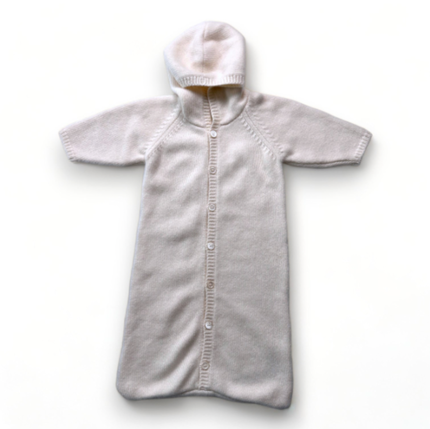 ERIC BOMPARD - Gigoteuse en cachemire crème - 0/3 mois