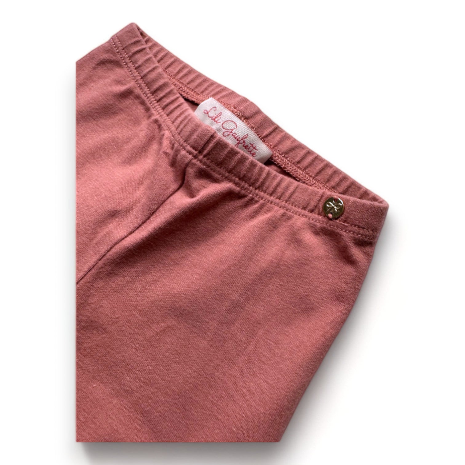 LILI GAUFRETTE - Rosa Leggings mit Schleifen - 6 Monate