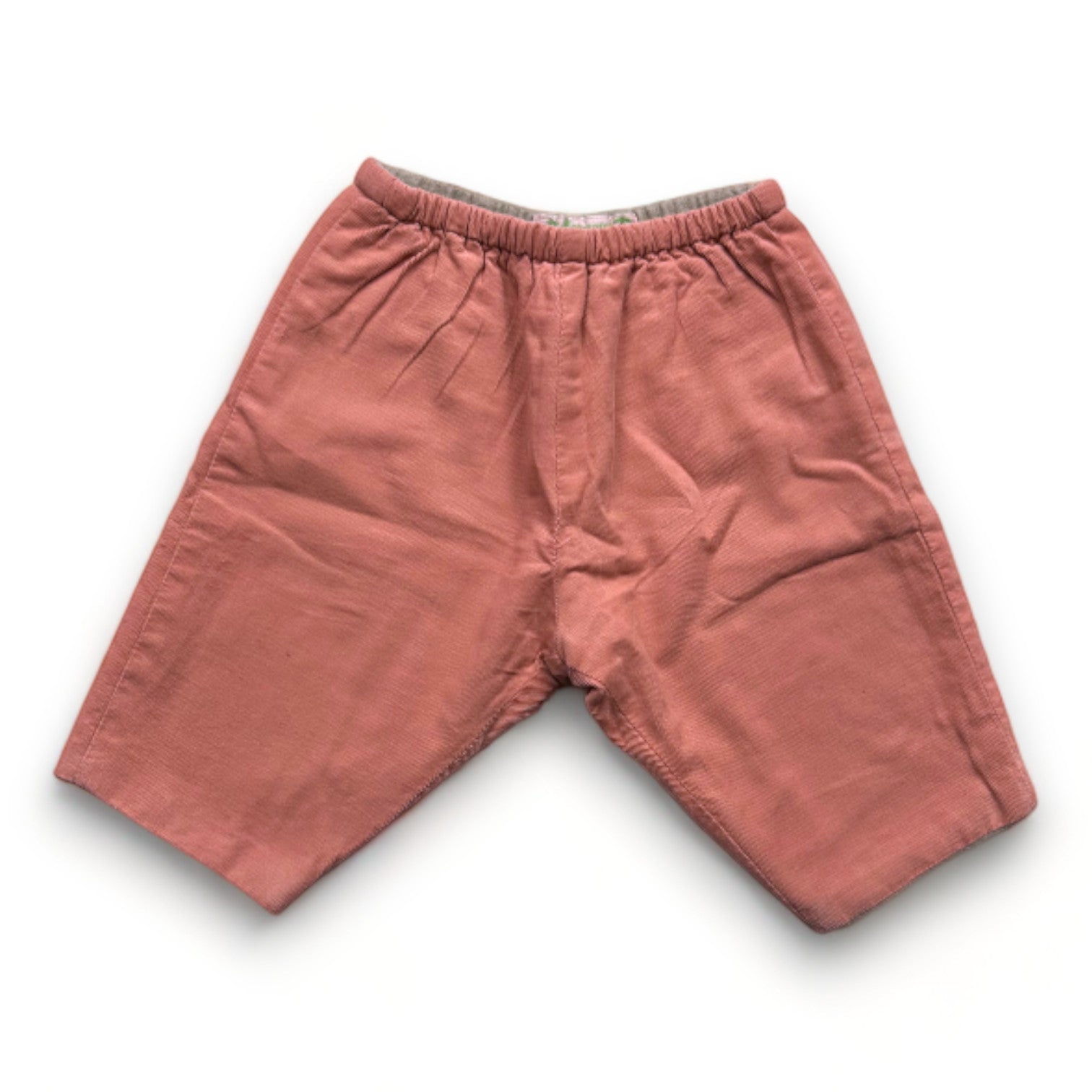 BONPOINT - Pantalon rose effet velours - 3 ans