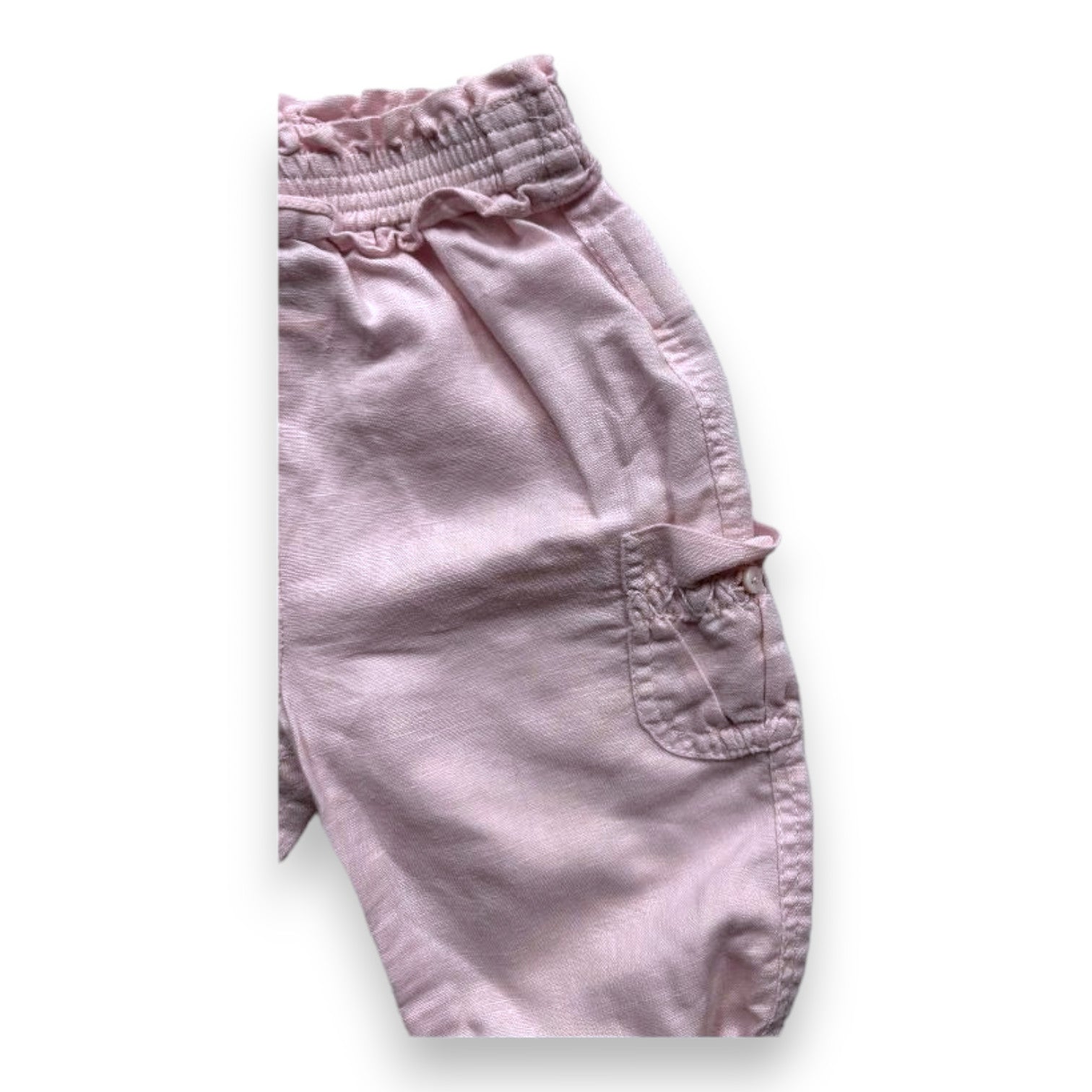 CYRILLUS - Pantalon rose avec poches - 3 mois