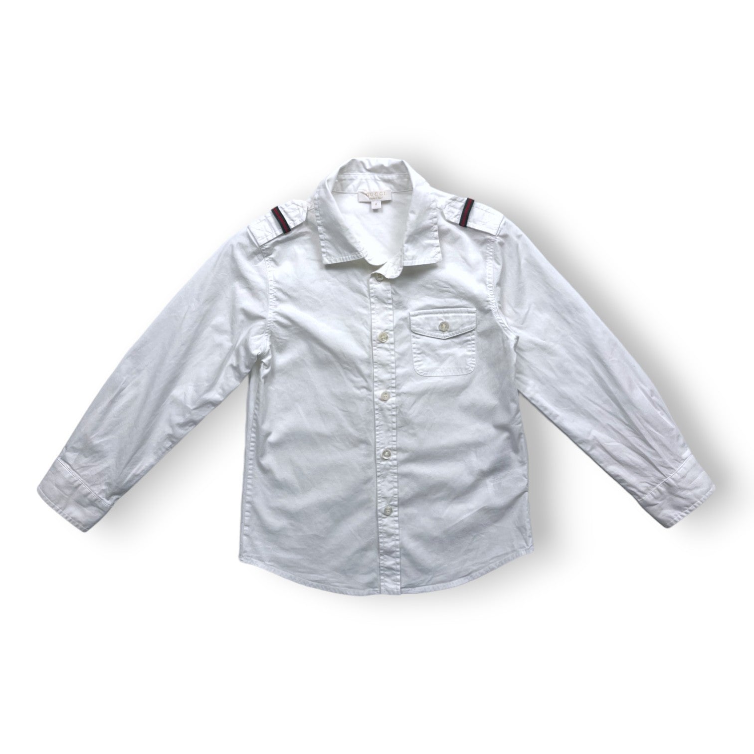 GUCCI - Chemise blanche - 4 ans