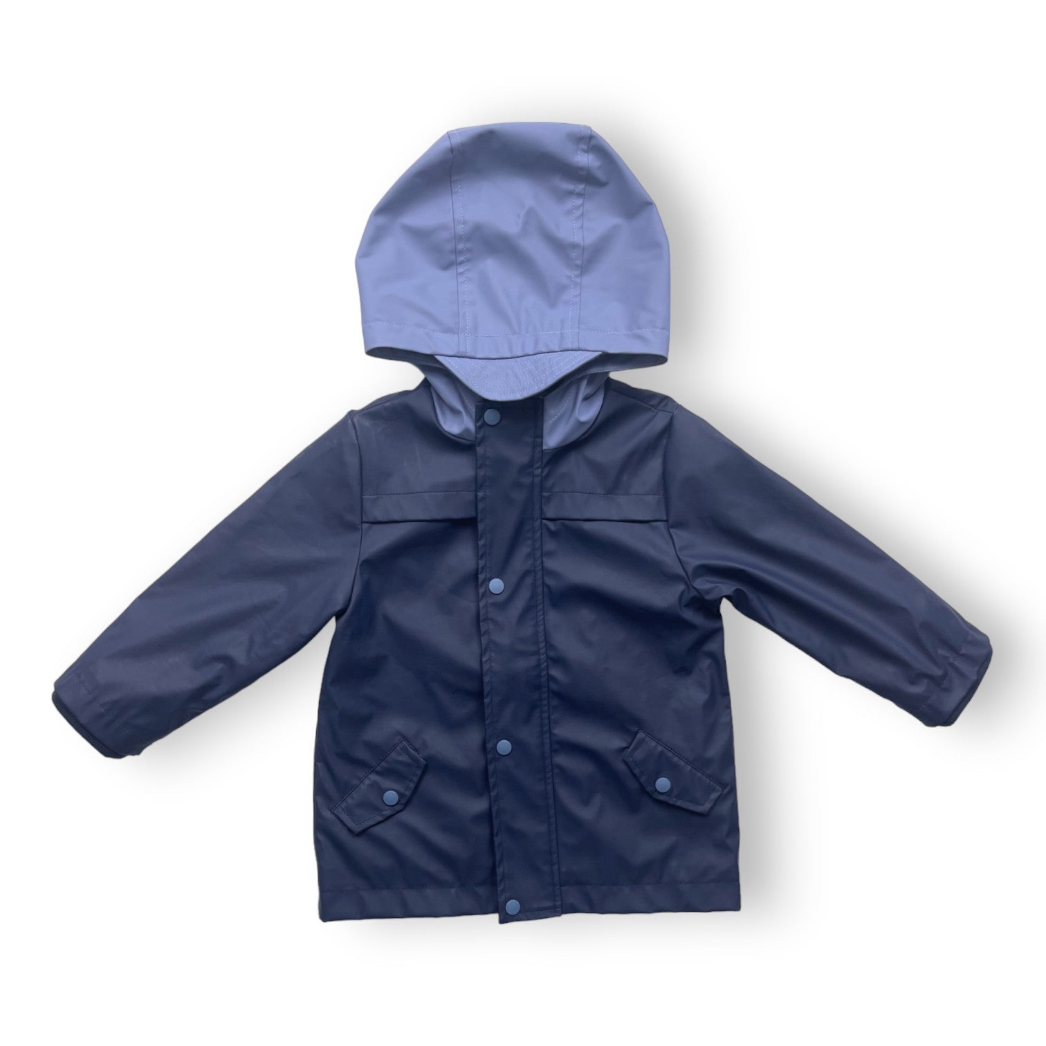 CYRILLUS - Manteau de pluie bleu marine - 2 ans