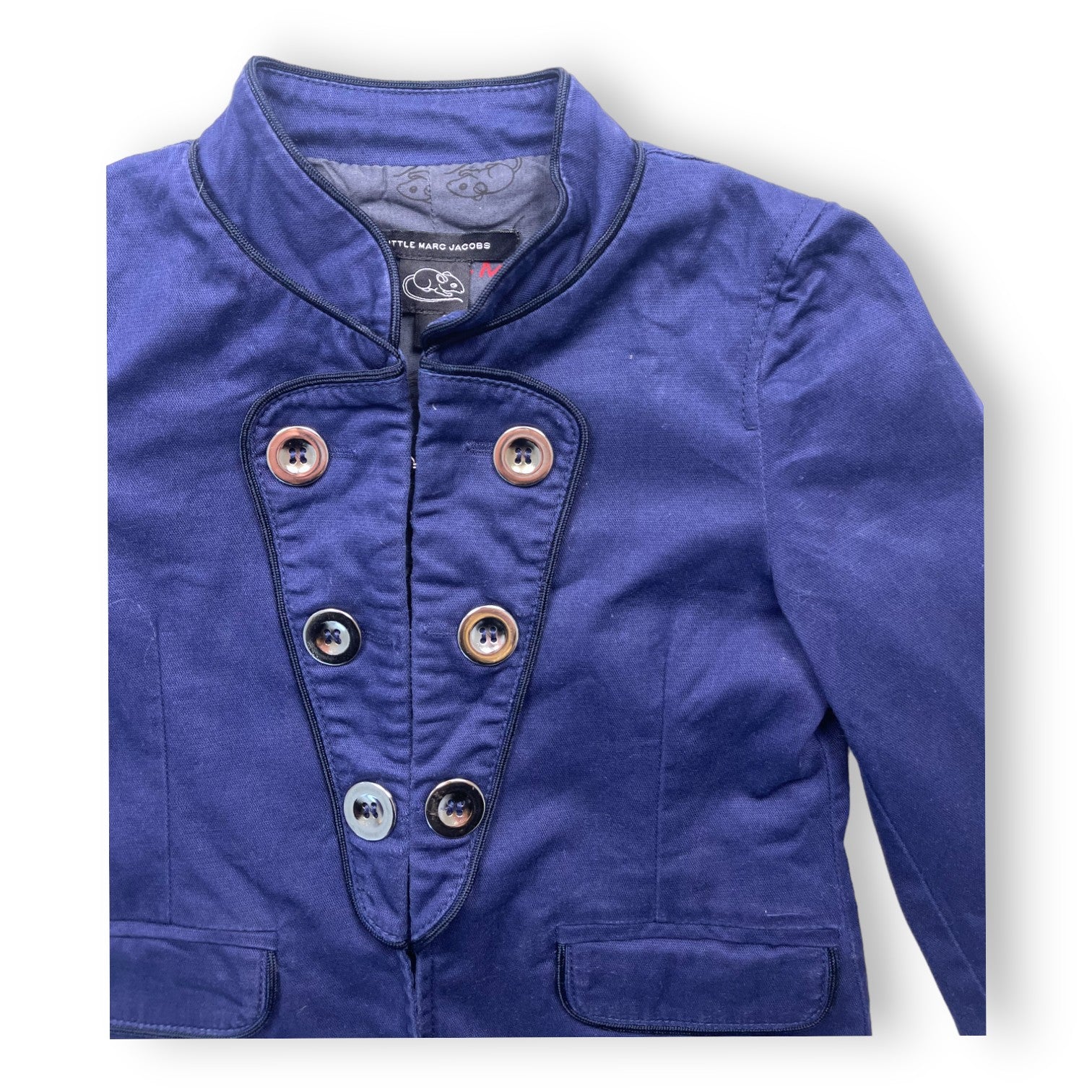 MARC JACOBS - Veste type blazer bleu marine - 3 ans