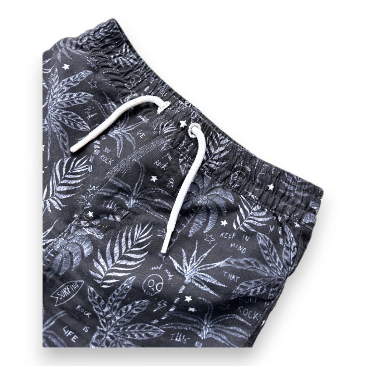 IKKS - Blauer Badeanzug mit Prints - 2 Jahre