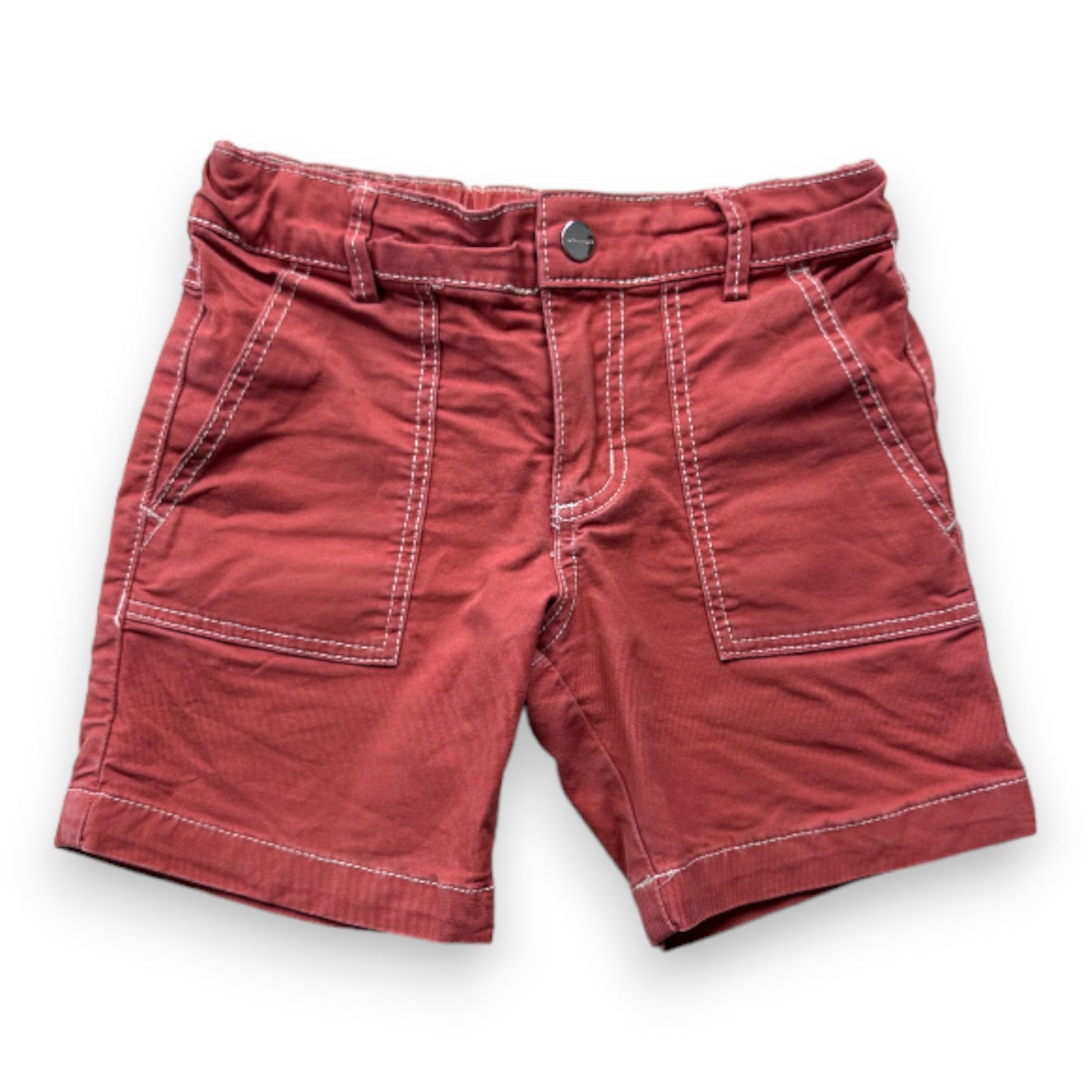 JACADI - Short en jean rouge - 3 ans