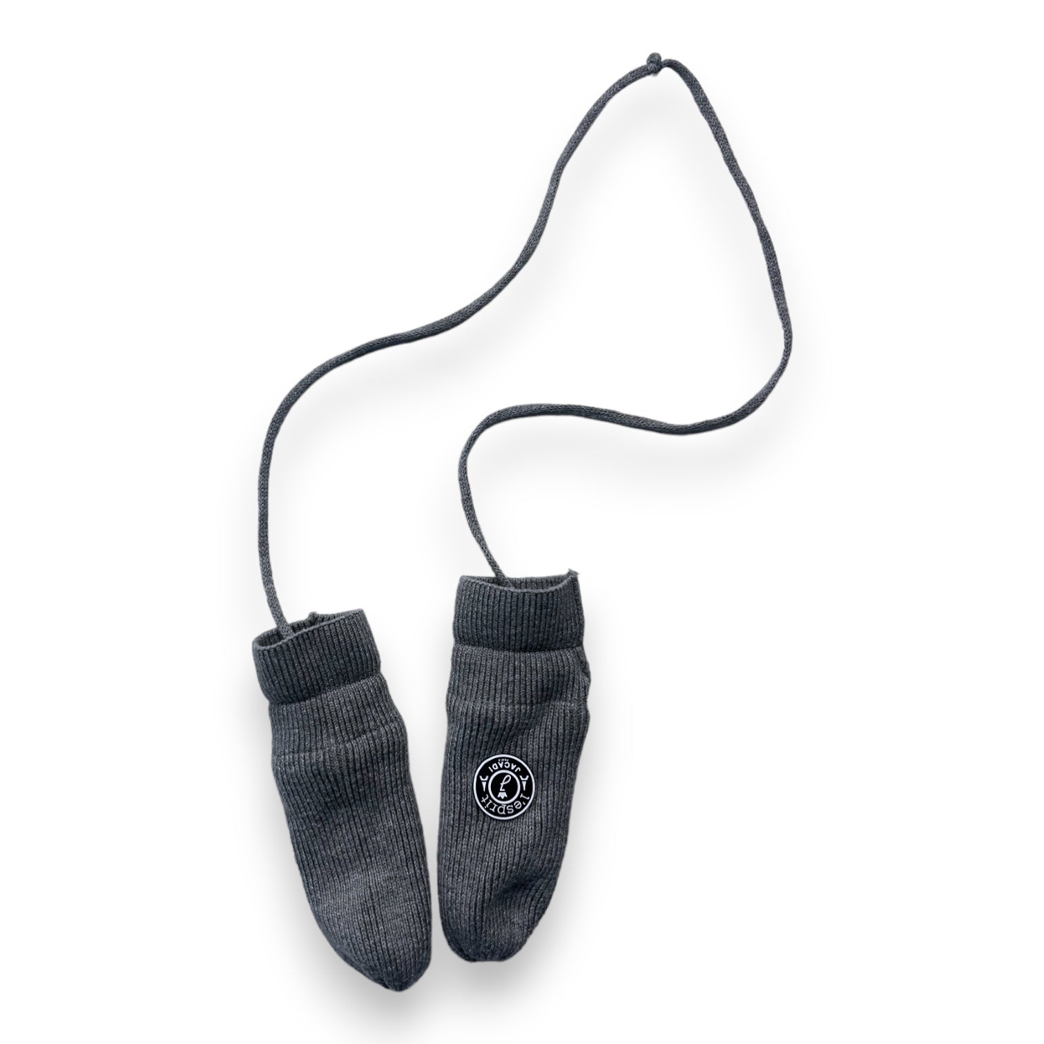 JACADI - Graue Fäustlinge - 6 Monate