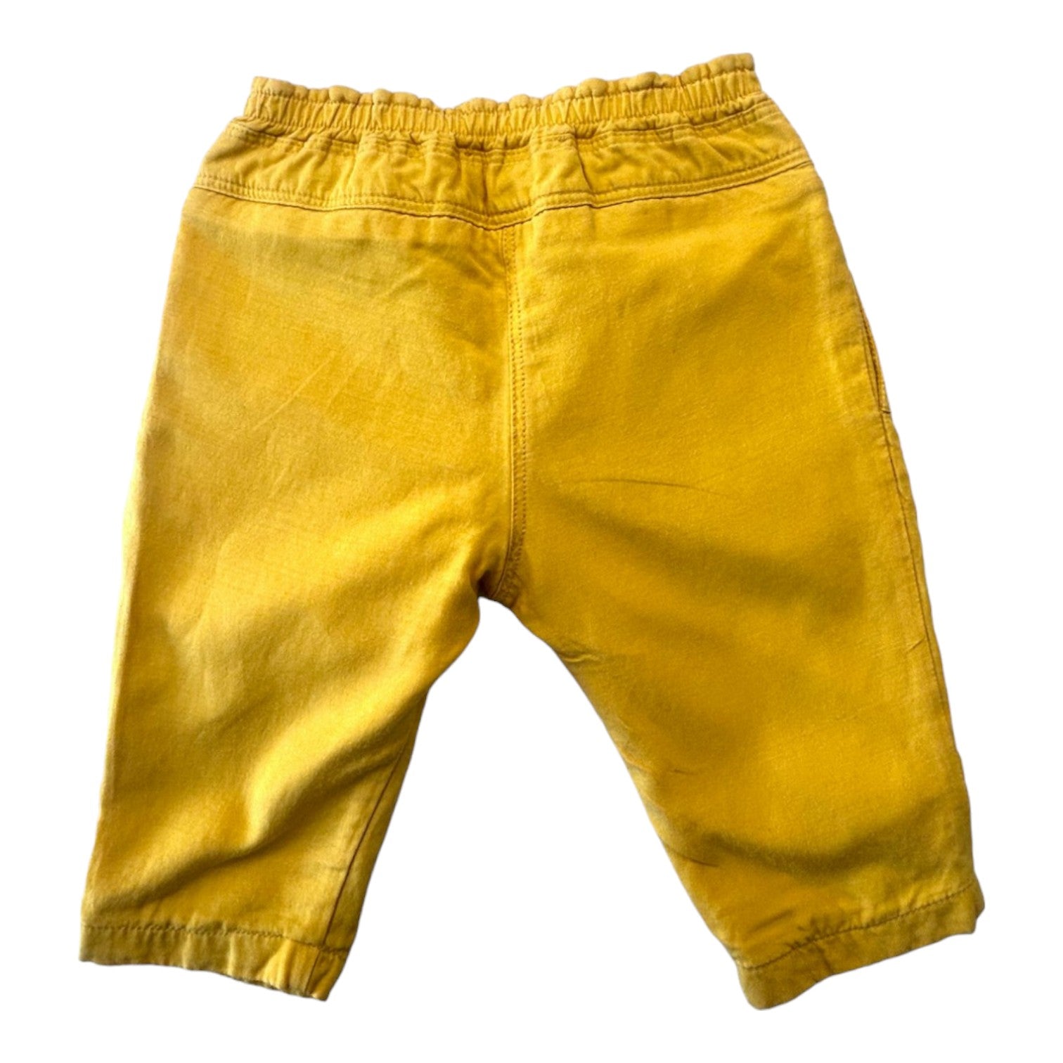 BURBERRY - Pantalon jaune - 6 mois