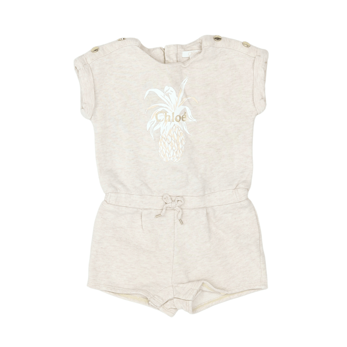 CHLOÉ - COMBISHORT - BEIGE - 12 MOIS