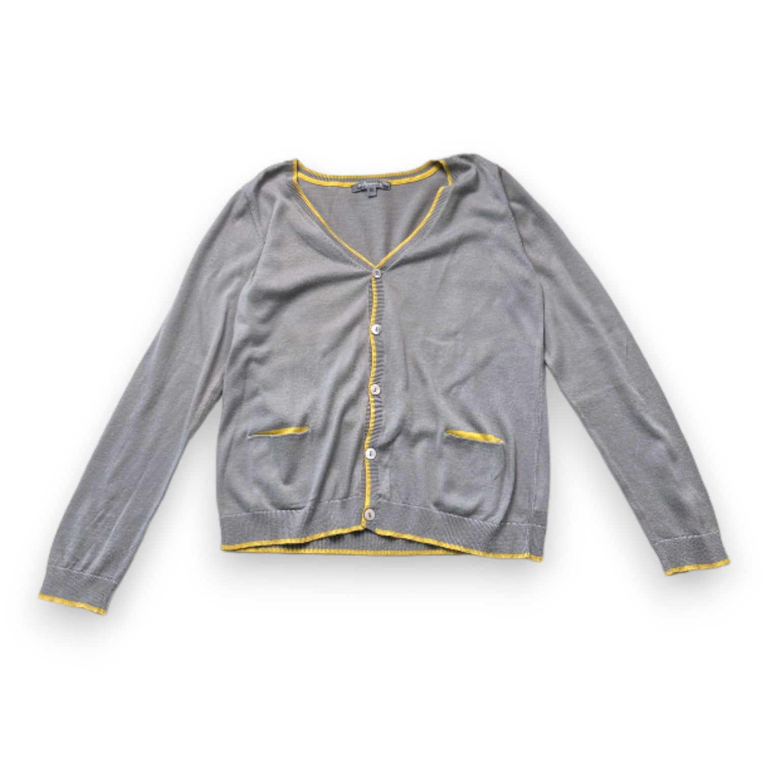 BONPOINT - Cardigan gris - 10 ans