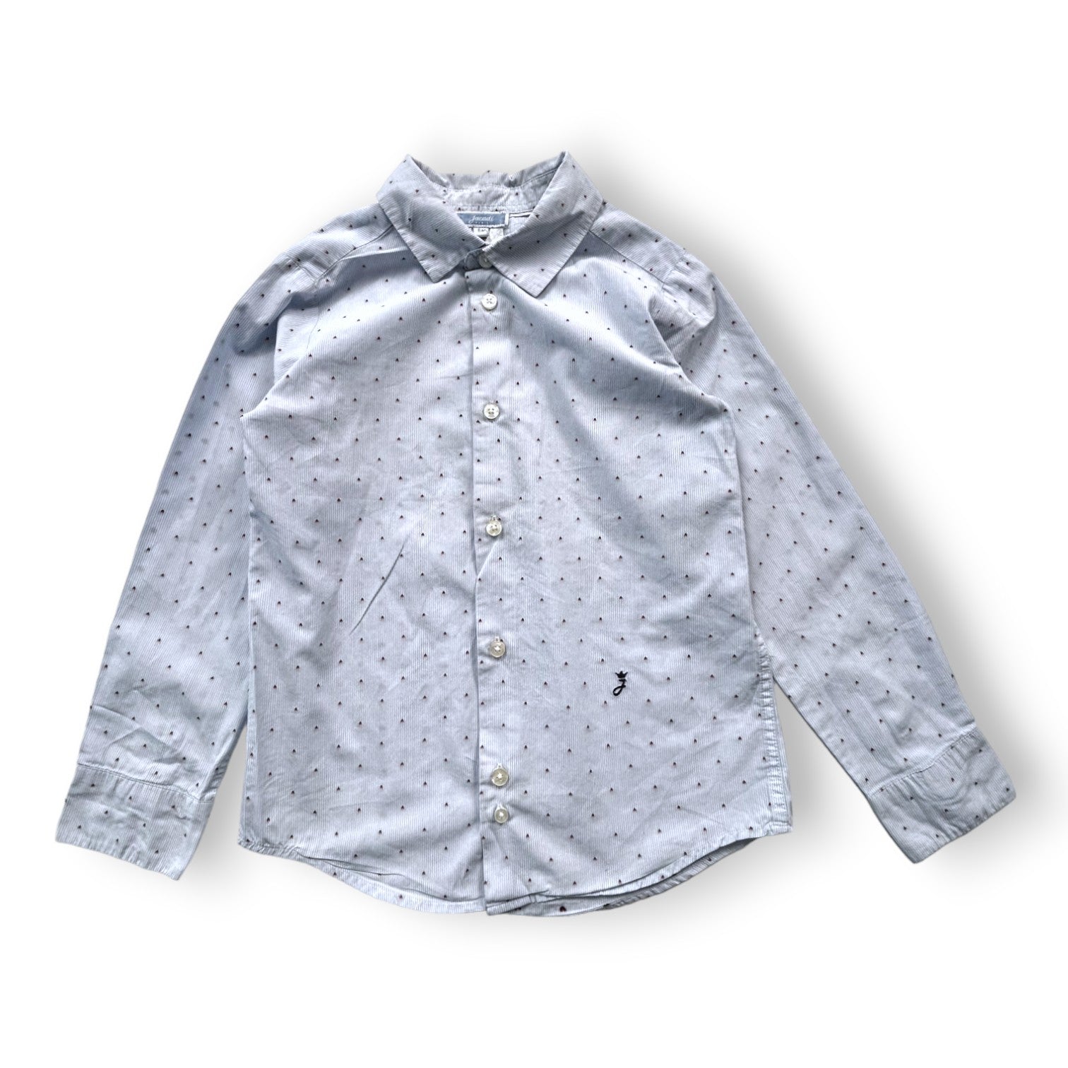JACADI - Chemise bleu avec détail - 6 ans