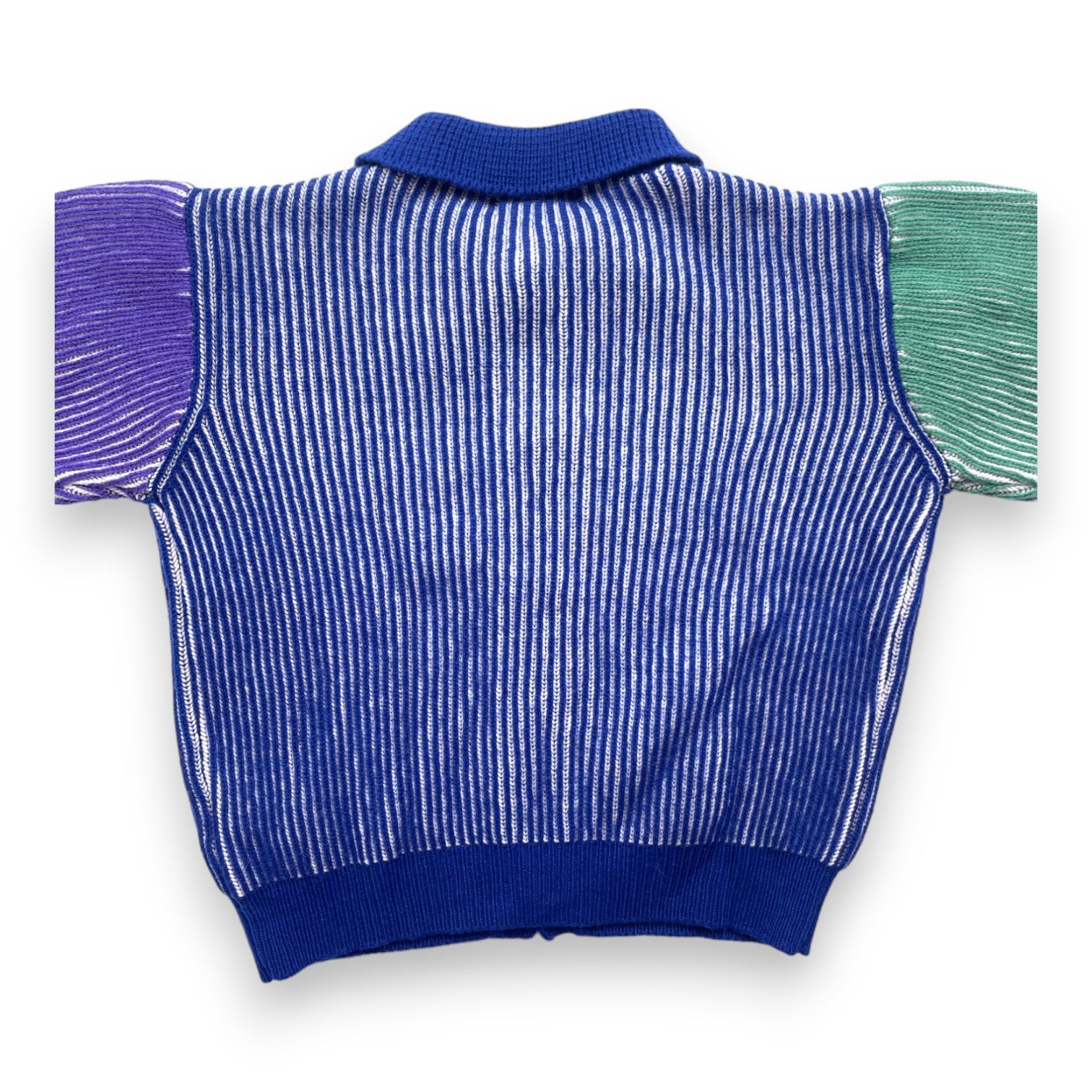 BOBO CHOSES - Cardigan en laine coloré à rayures - 8/9 ans