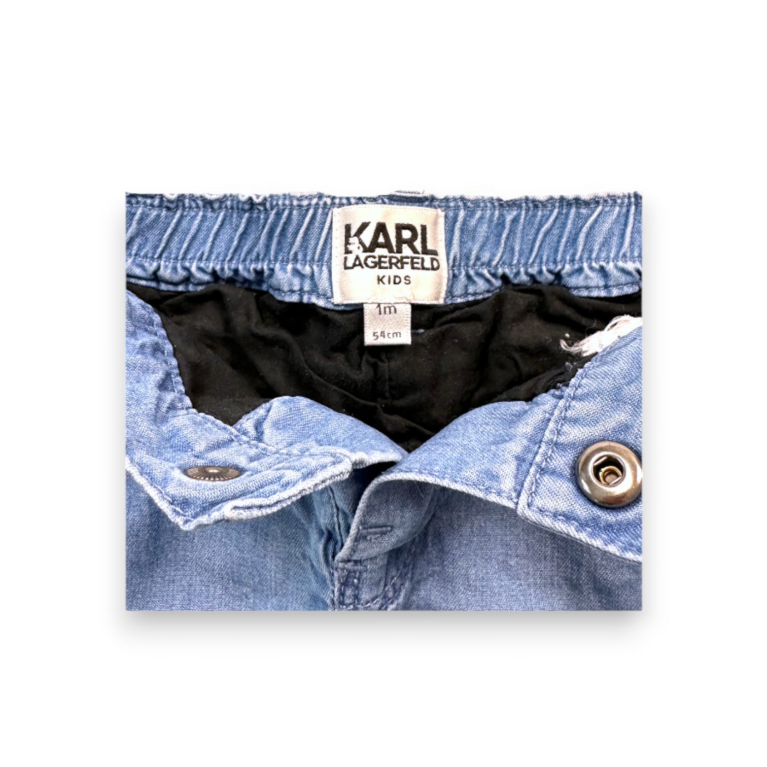 KARL LAGERFELD - Blaue Jeanshose - 1 Monat