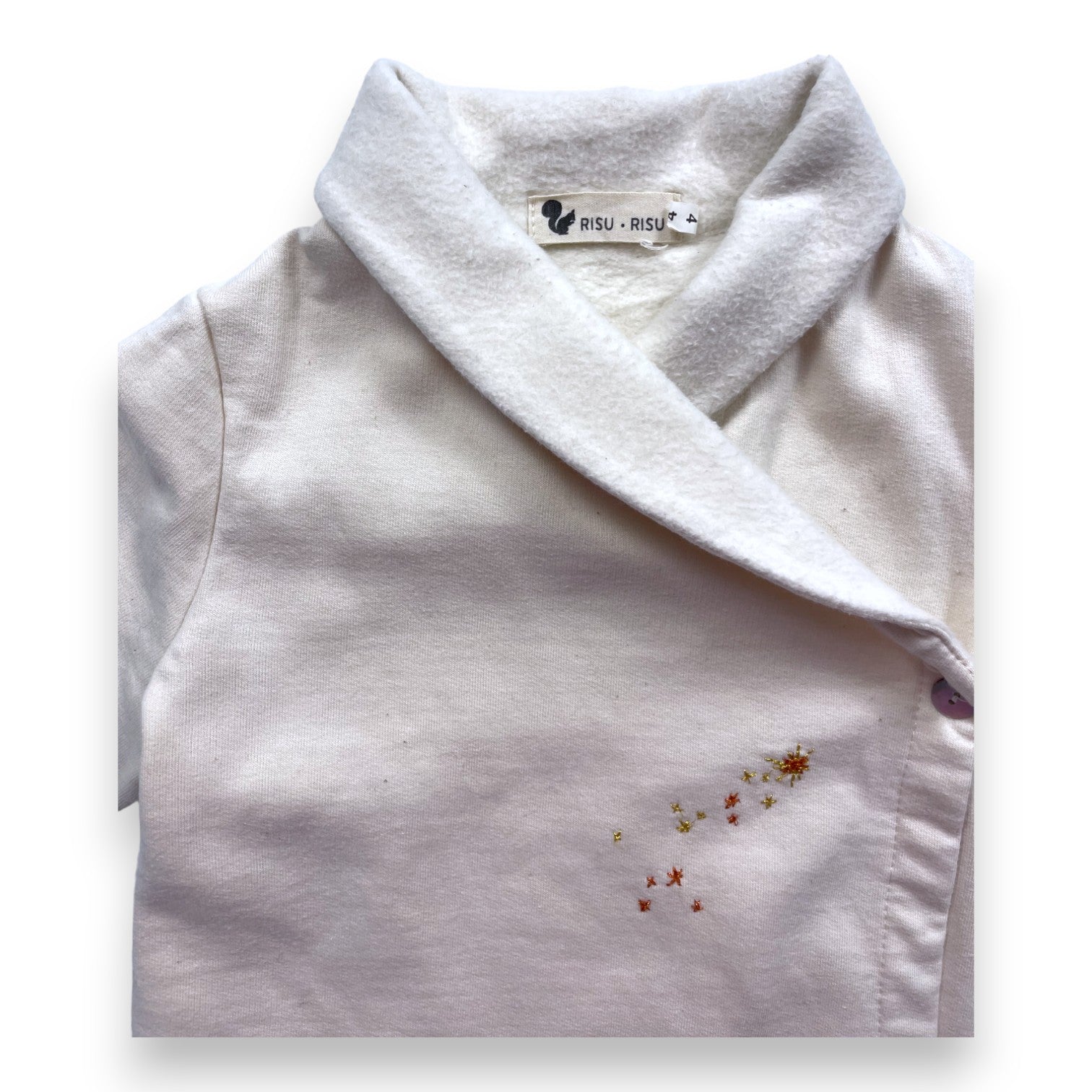 RISU RISU - Cache coeur beige - 4 ans